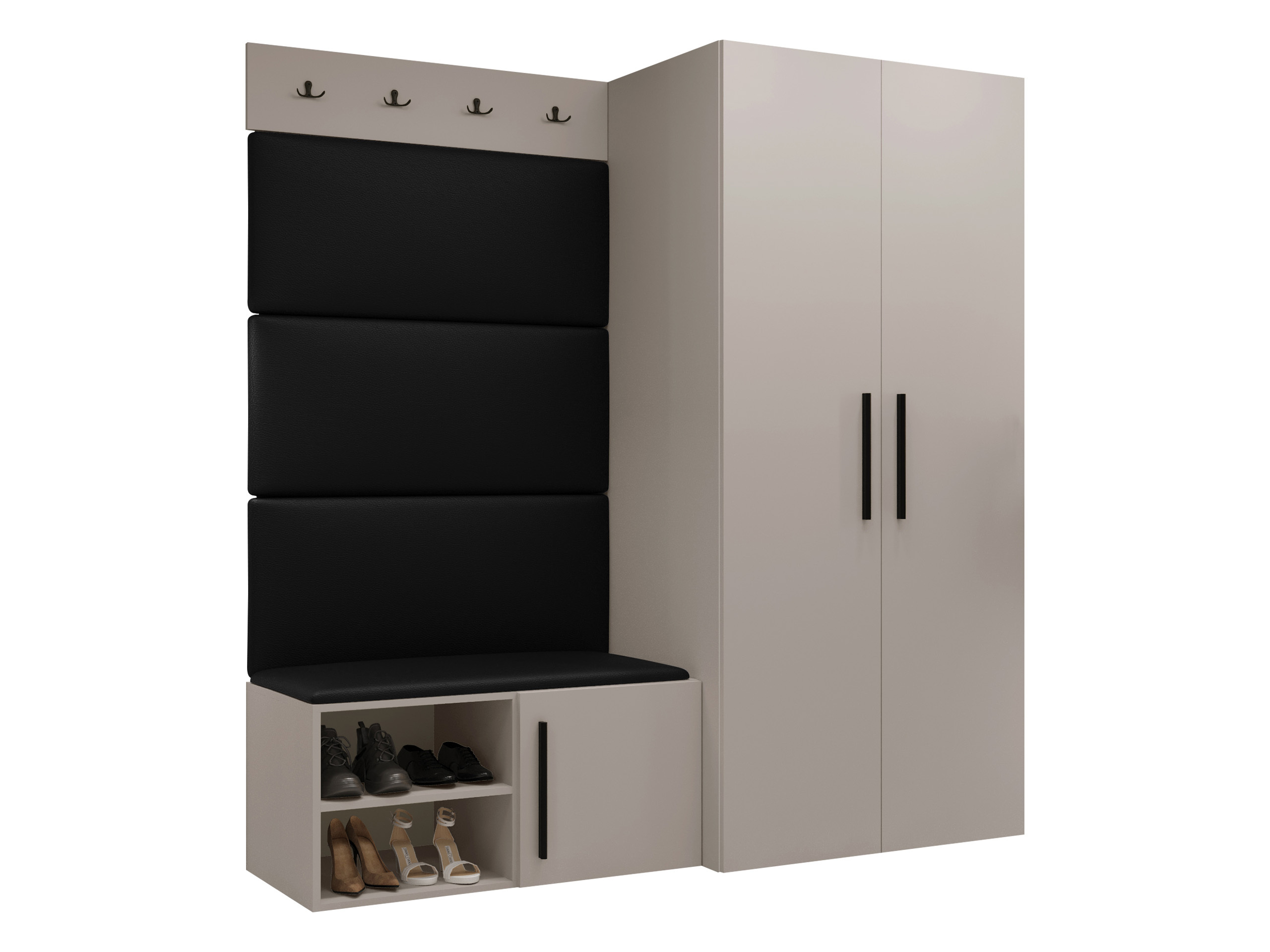 Meuble d'entrée Hartford 526 (Cachemire)