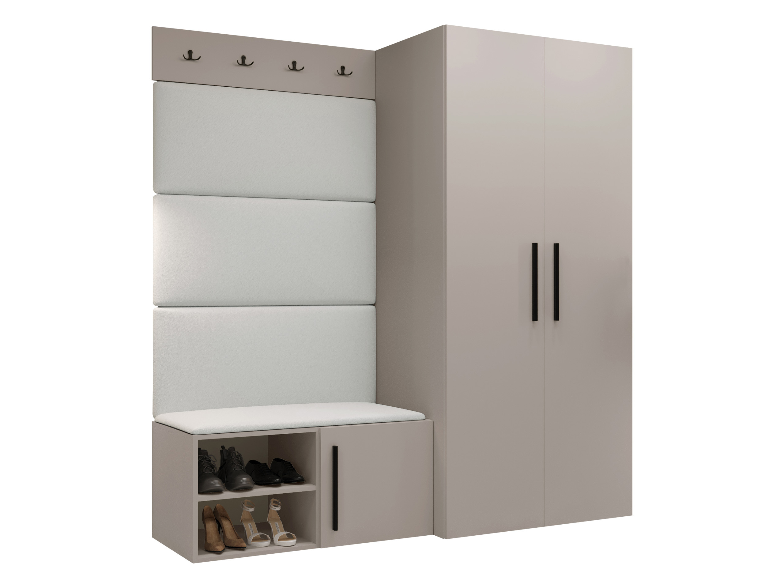 Meuble d'entrée Hartford 526 (Cachemire)