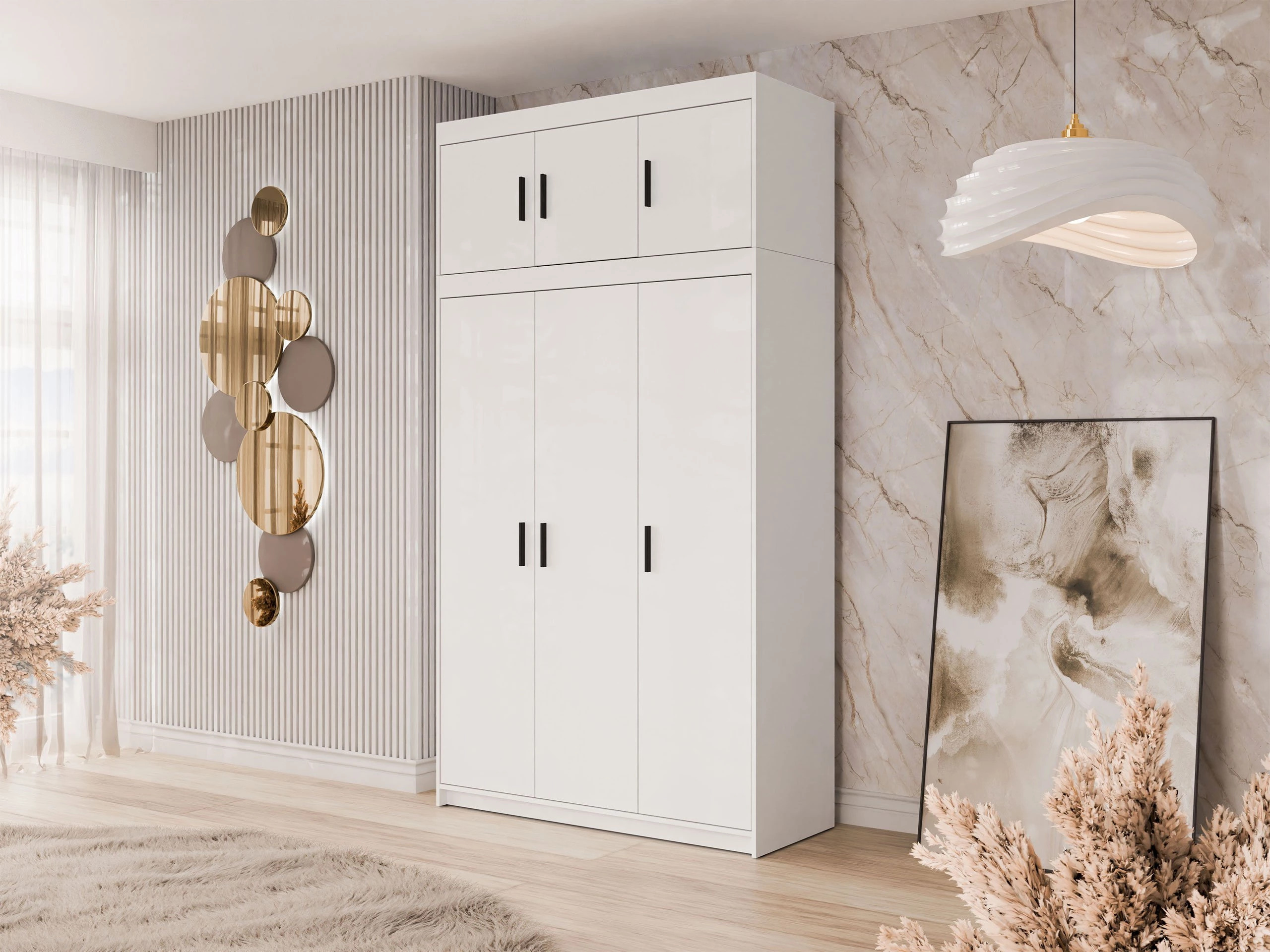 Armoire Novduni 104 (Blanc)