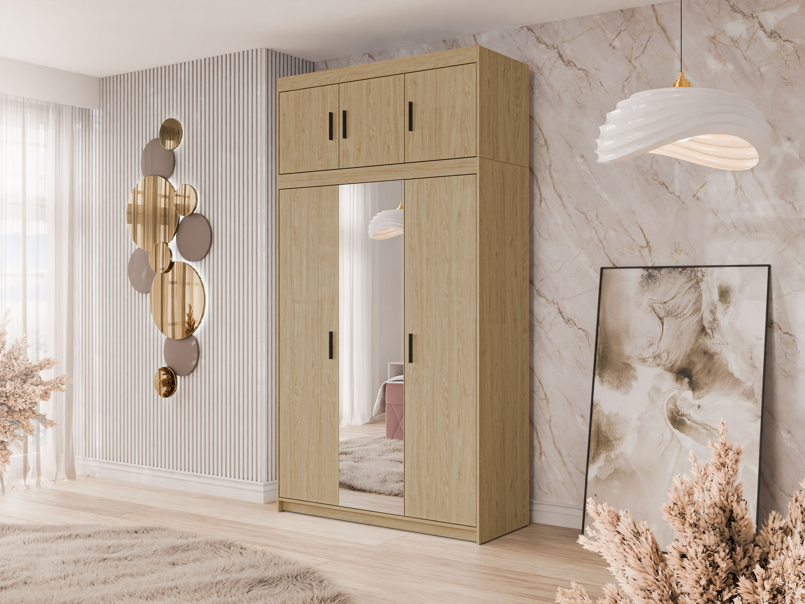 Armoire Novduni 105 (Chêne)