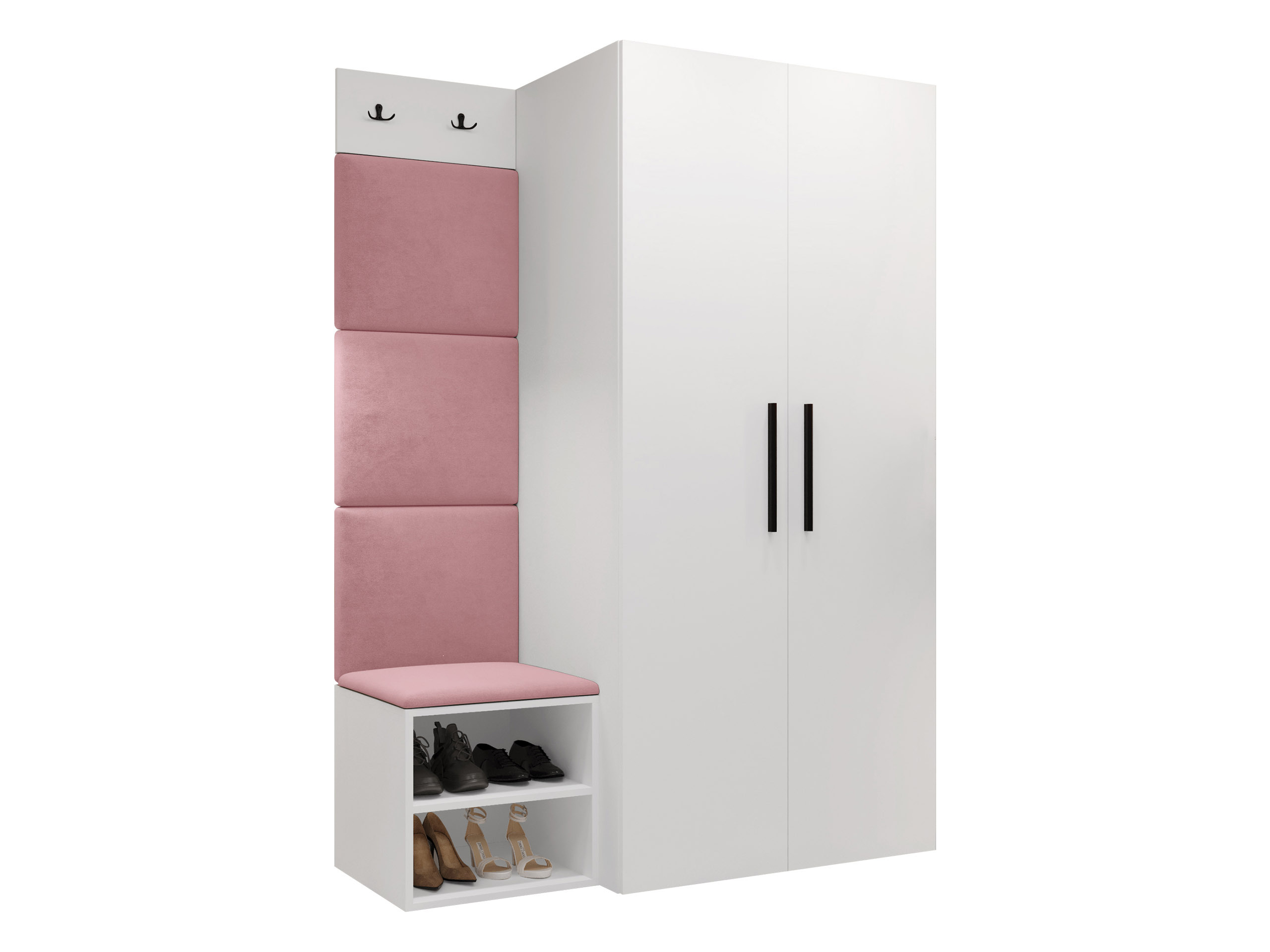 Meuble d'entrée Hartford 523 (Blanc)