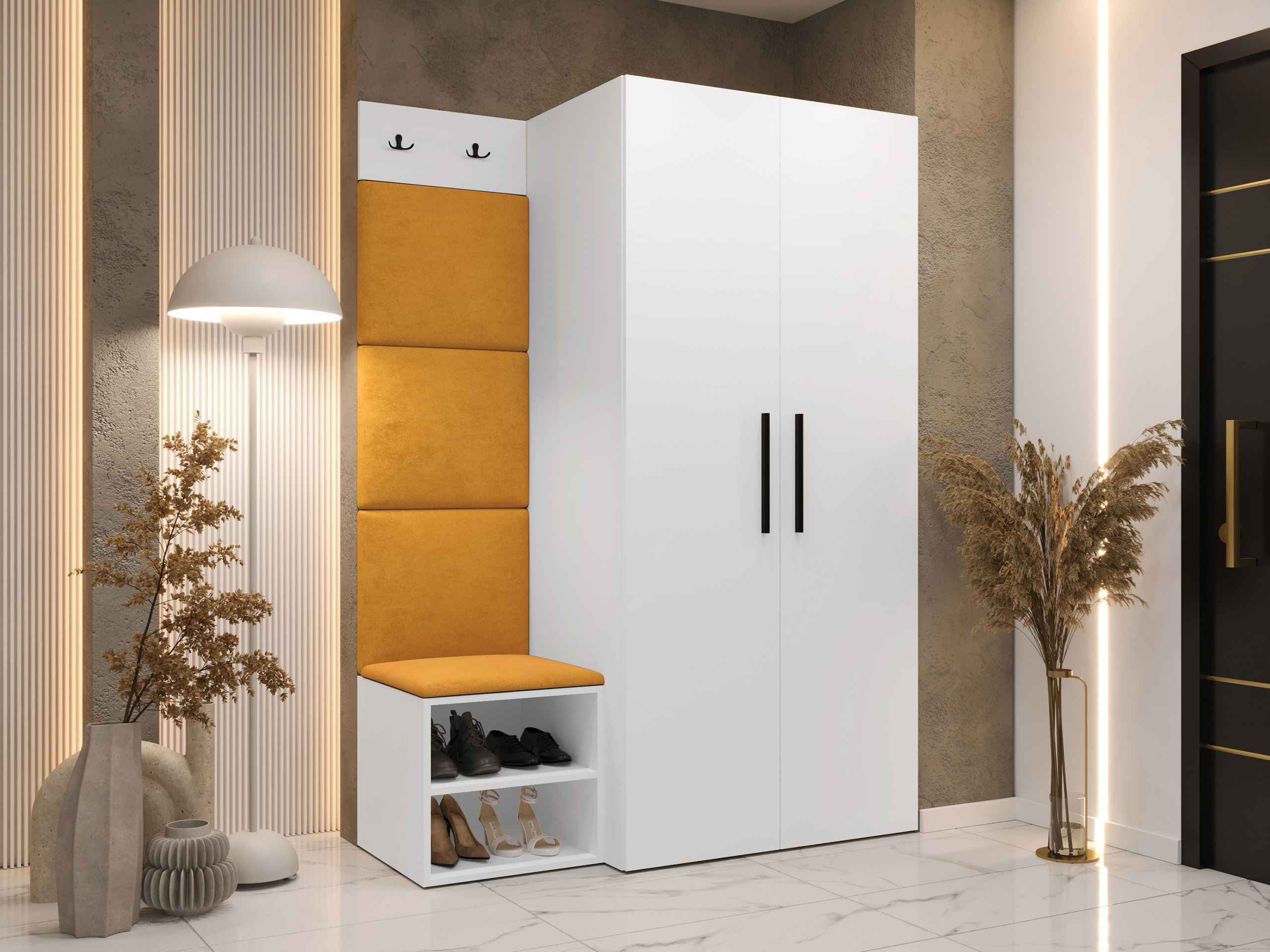 Meuble d'entrée Hartford 523 (Blanc)