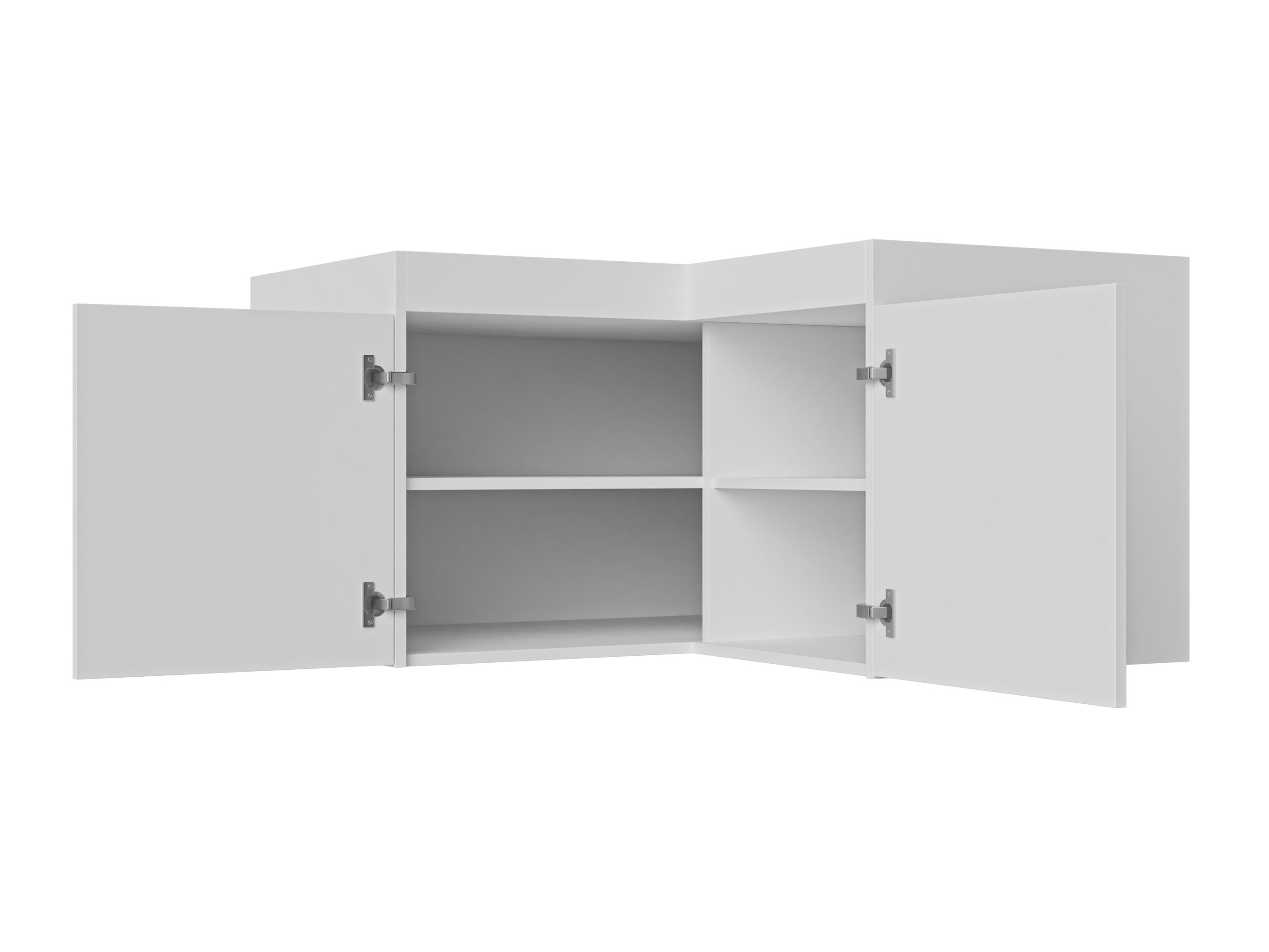 Armoire d'angle Novduni 118 (Chêne de Lefkas)