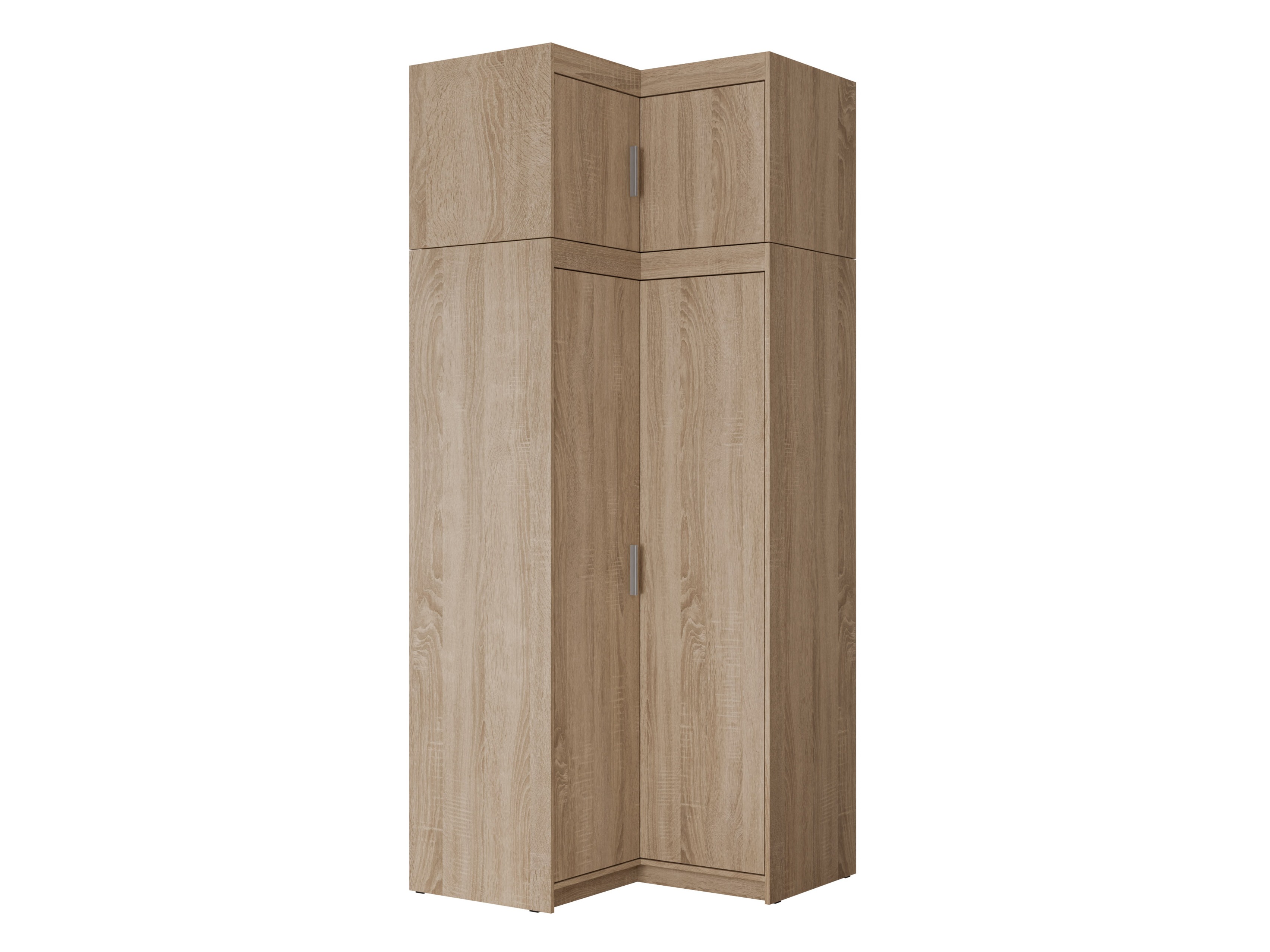 Armoire d'angle Novduni 121 (Sonoma chêne)