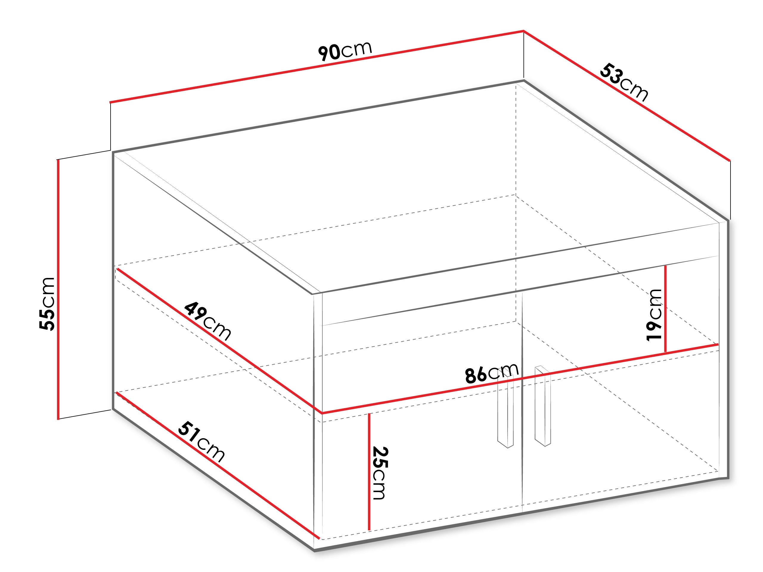 Buffet Novduni 122 (Blanc)
