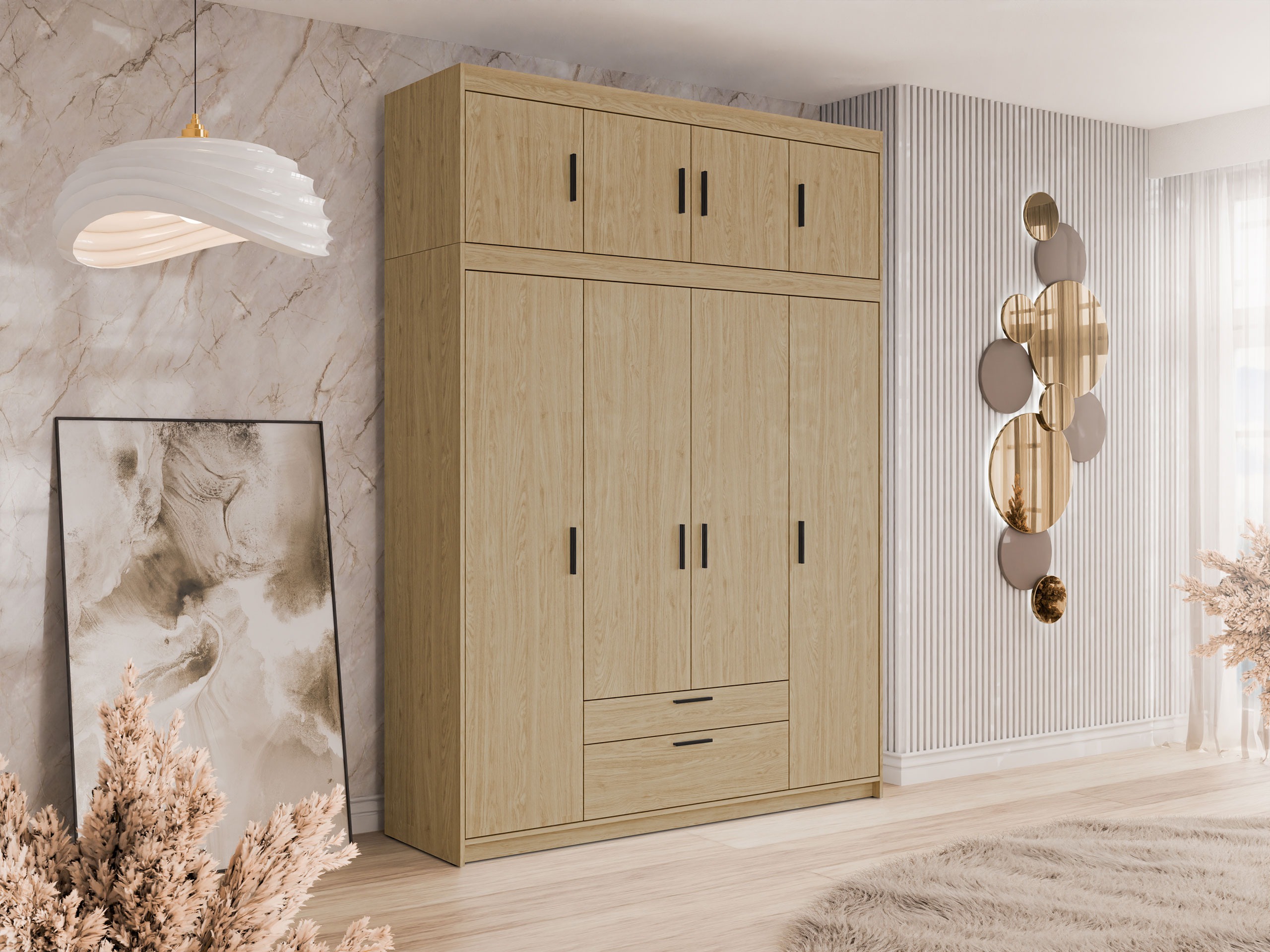 Armoire Novduni 106 (Chêne)