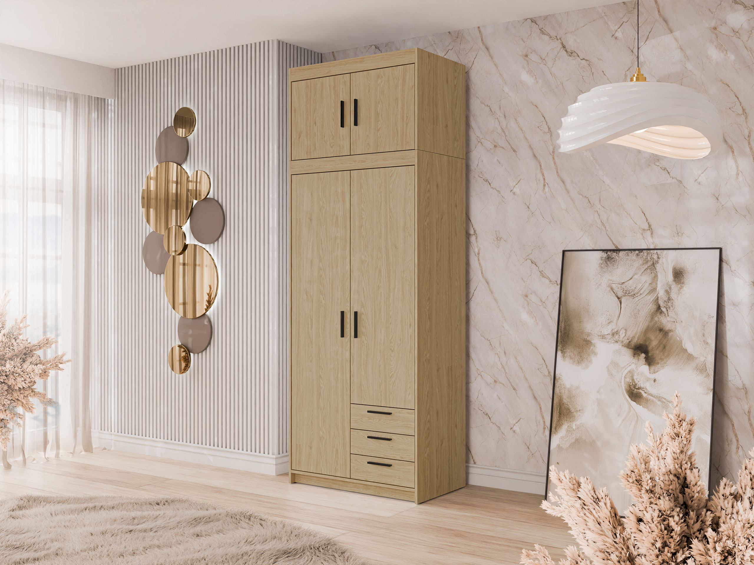 Armoire Novduni 113 (Chêne)