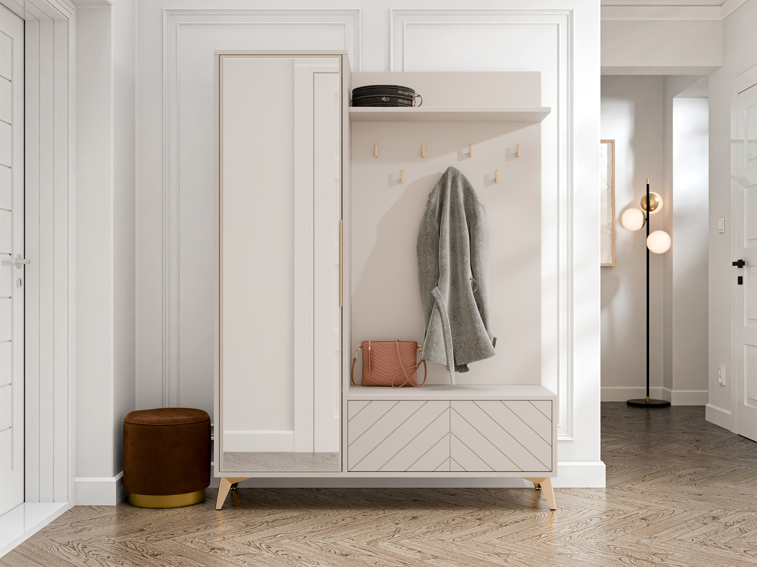 Meuble d'entrée Comfivo Camlue 115