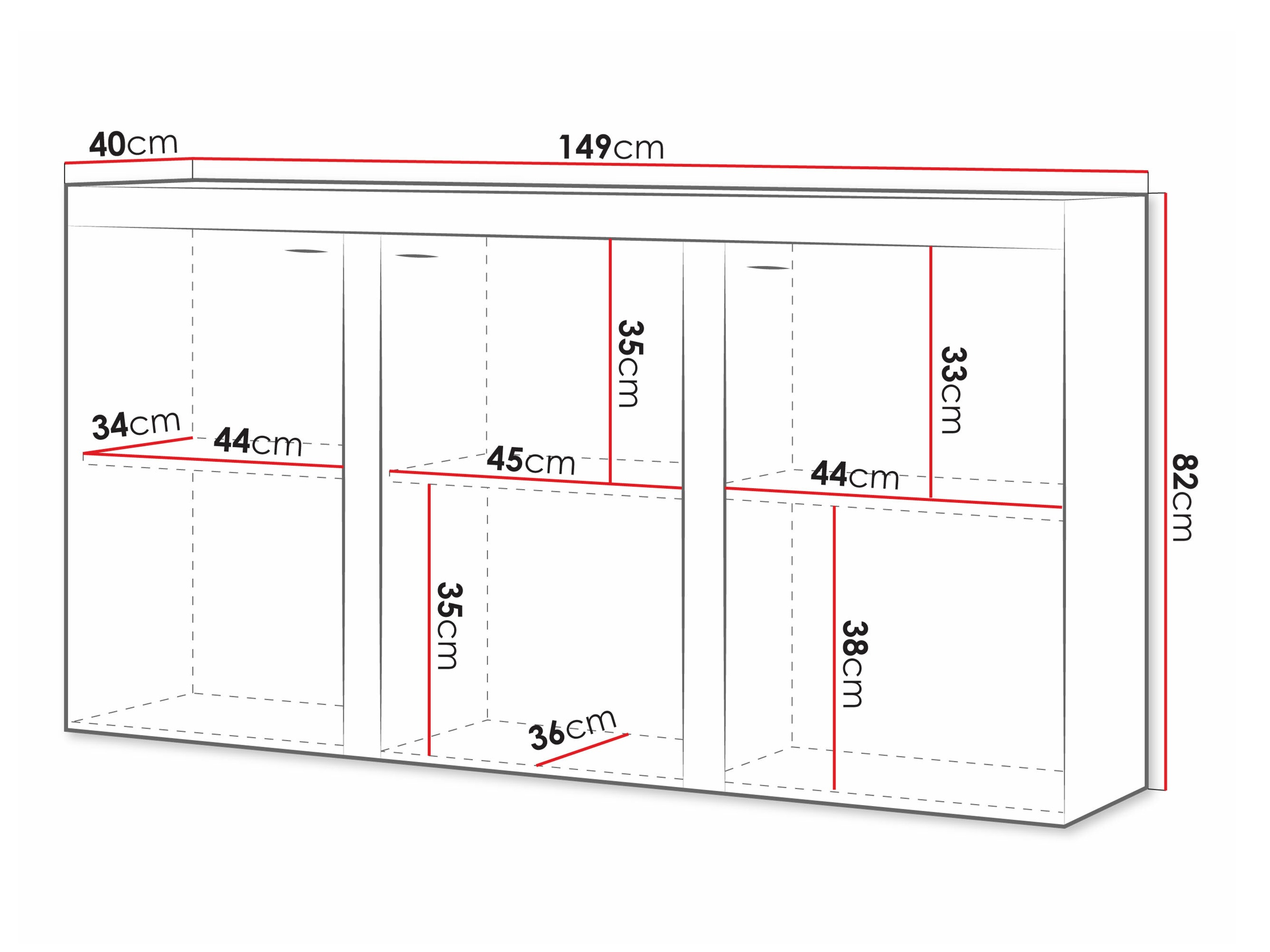 Buffet Tucson 121 (Blanc)