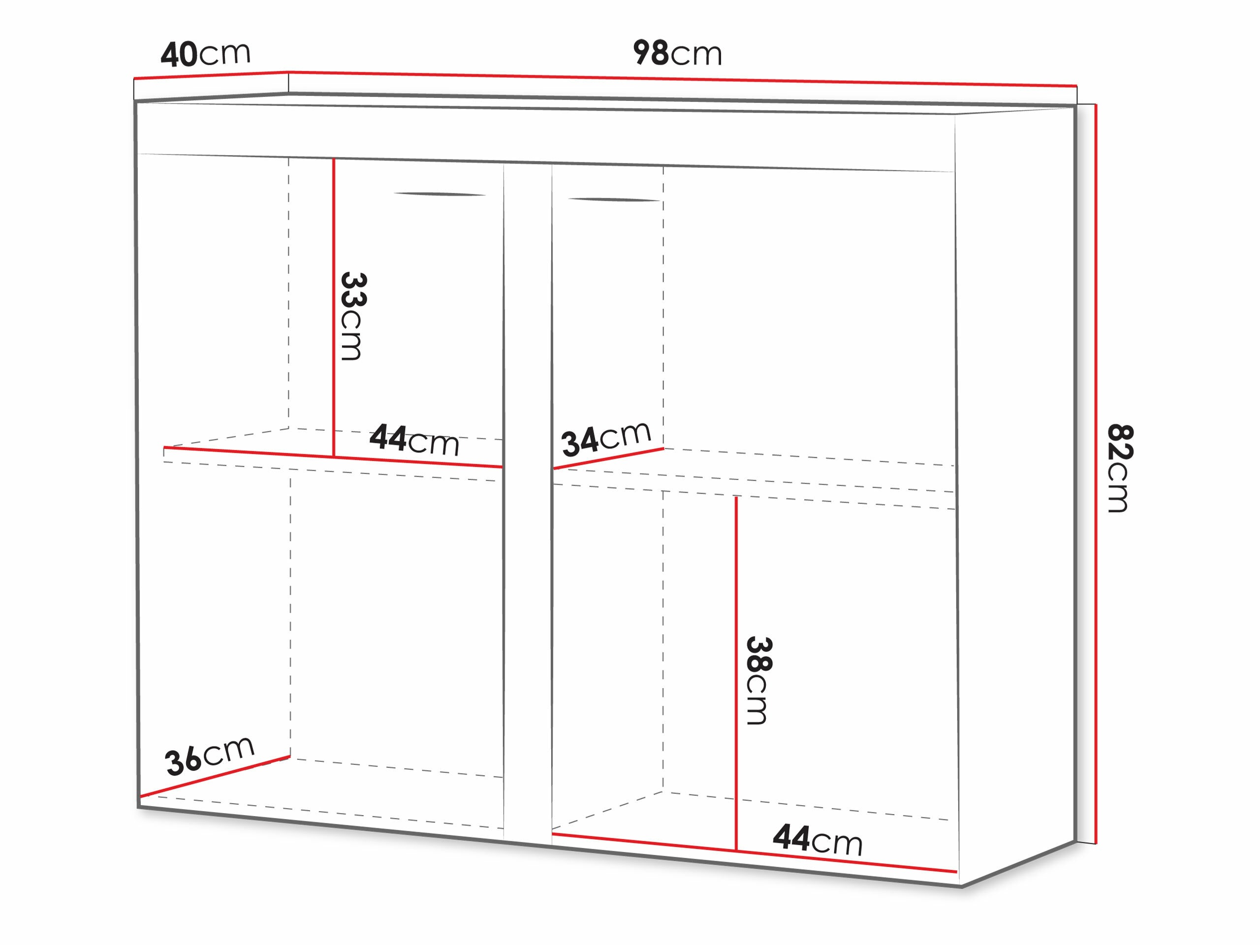 Buffet Univio (Sonoma chêne)