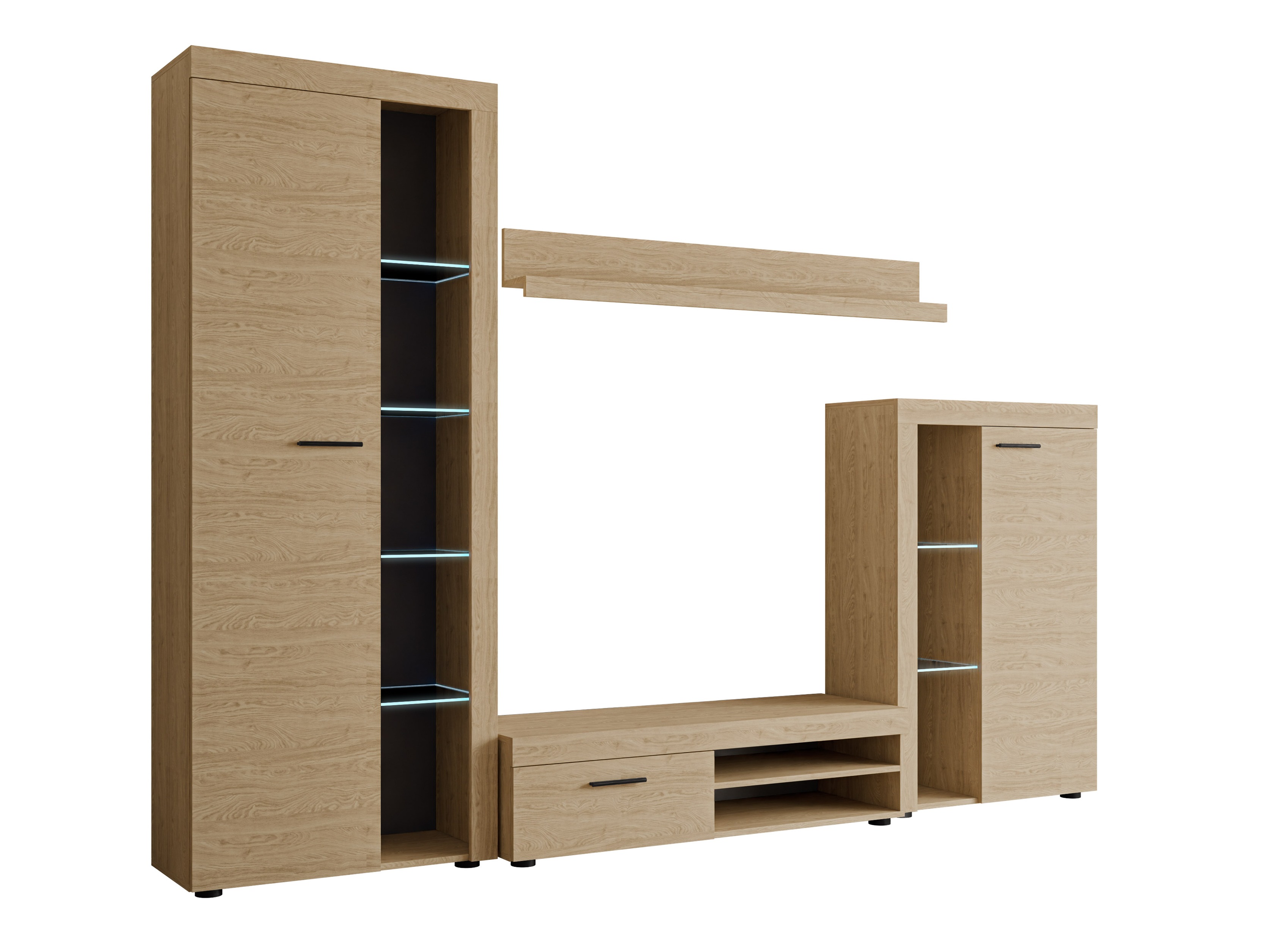 Ensemble de salon Tucson 103 (Chêne)