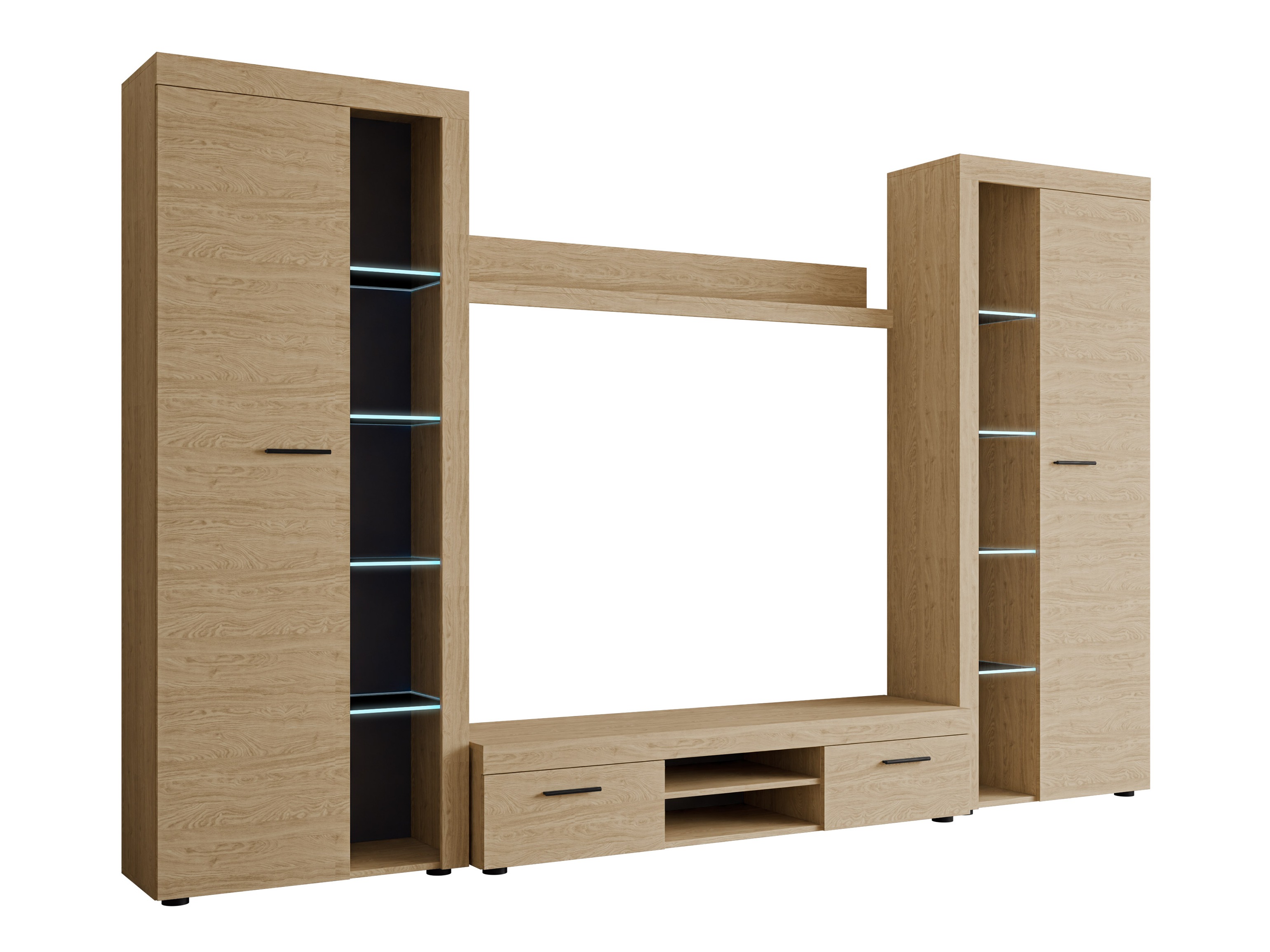 Ensemble de salon Univio II (Chêne)