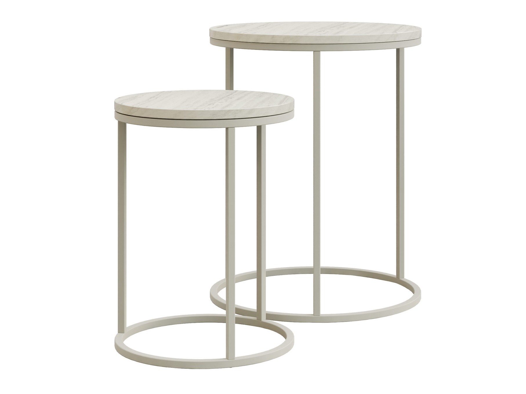 Ensemble de tables d'appoint Richardson 137 (Beige)