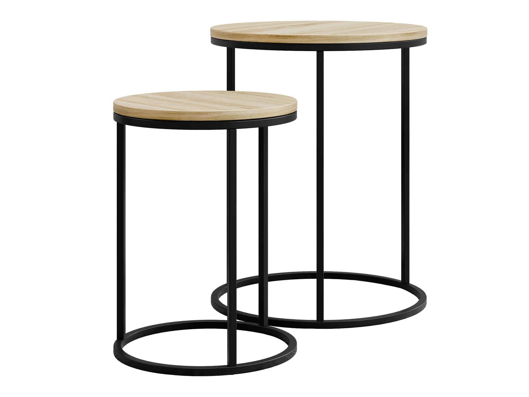Ensemble de tables d'appoint Richardson 137 (Clair bois)