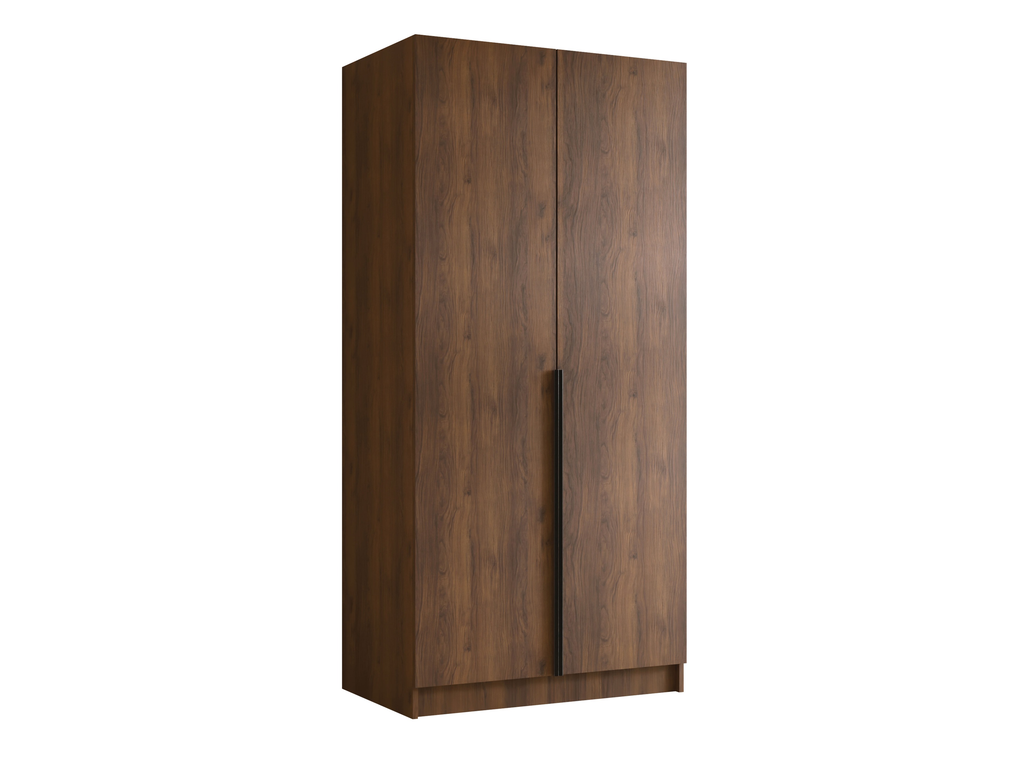 Armoire Closico 195 (Noyer + Noir)