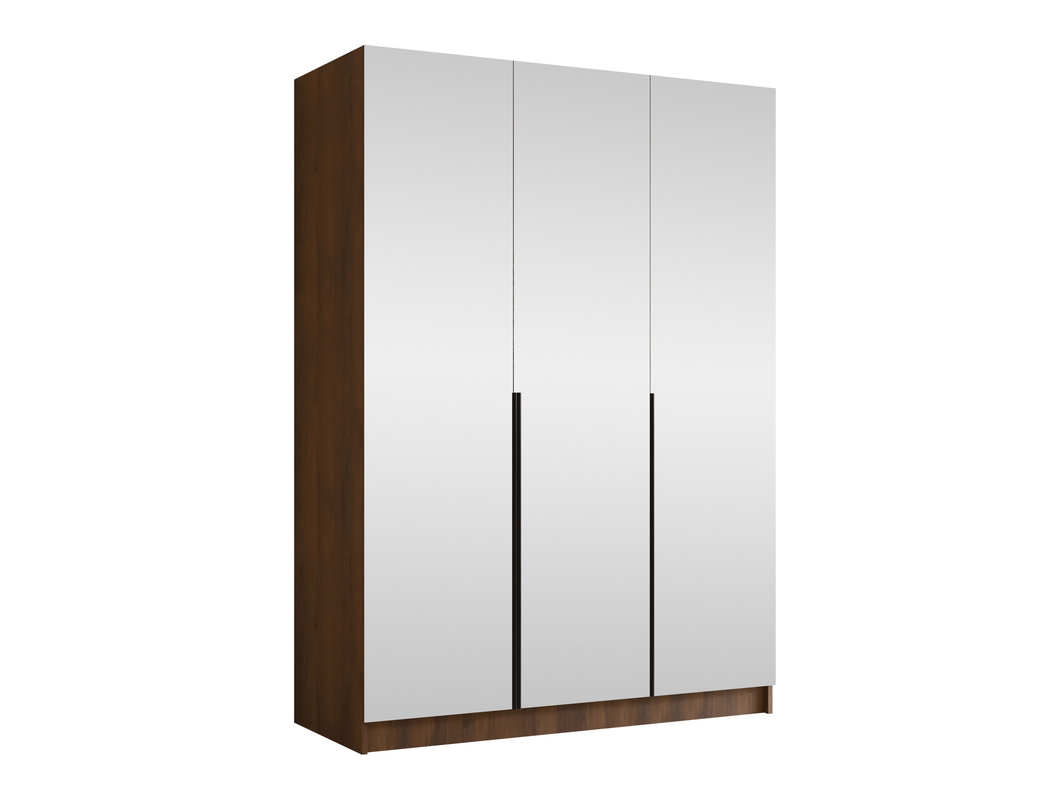 Armoire Closico 196 (Noyer + Noir)