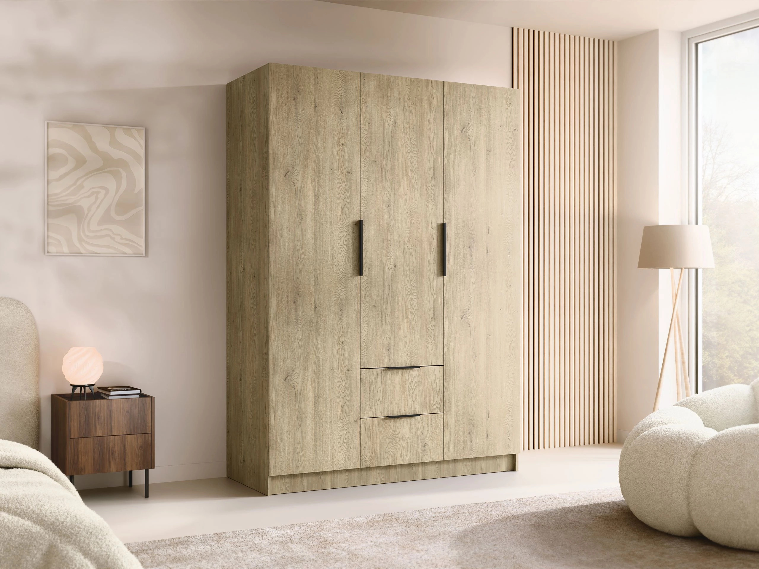 Armoire Closico Calvron I (Chêne)