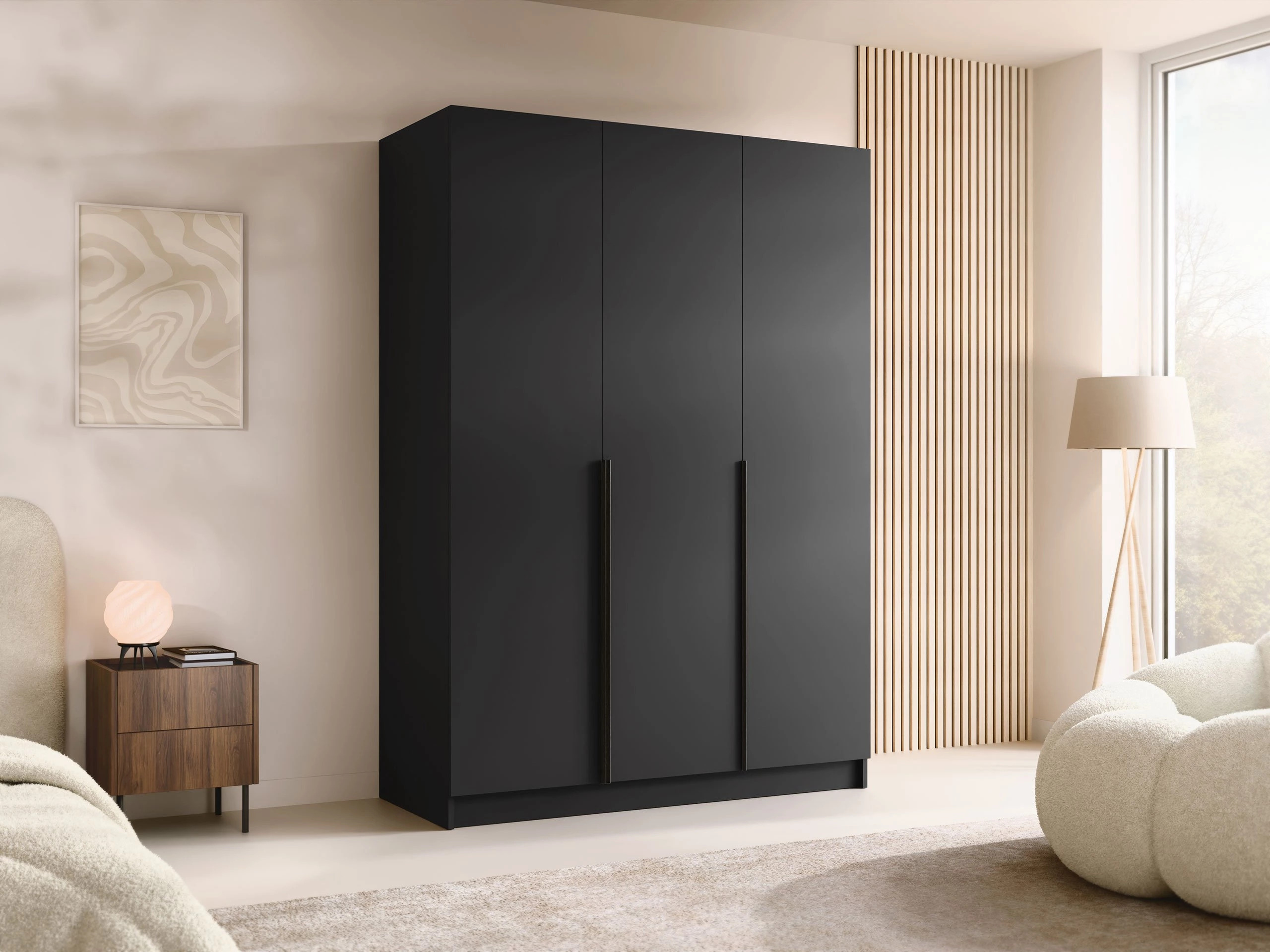 Armoire Closico Decoron I (Noir)