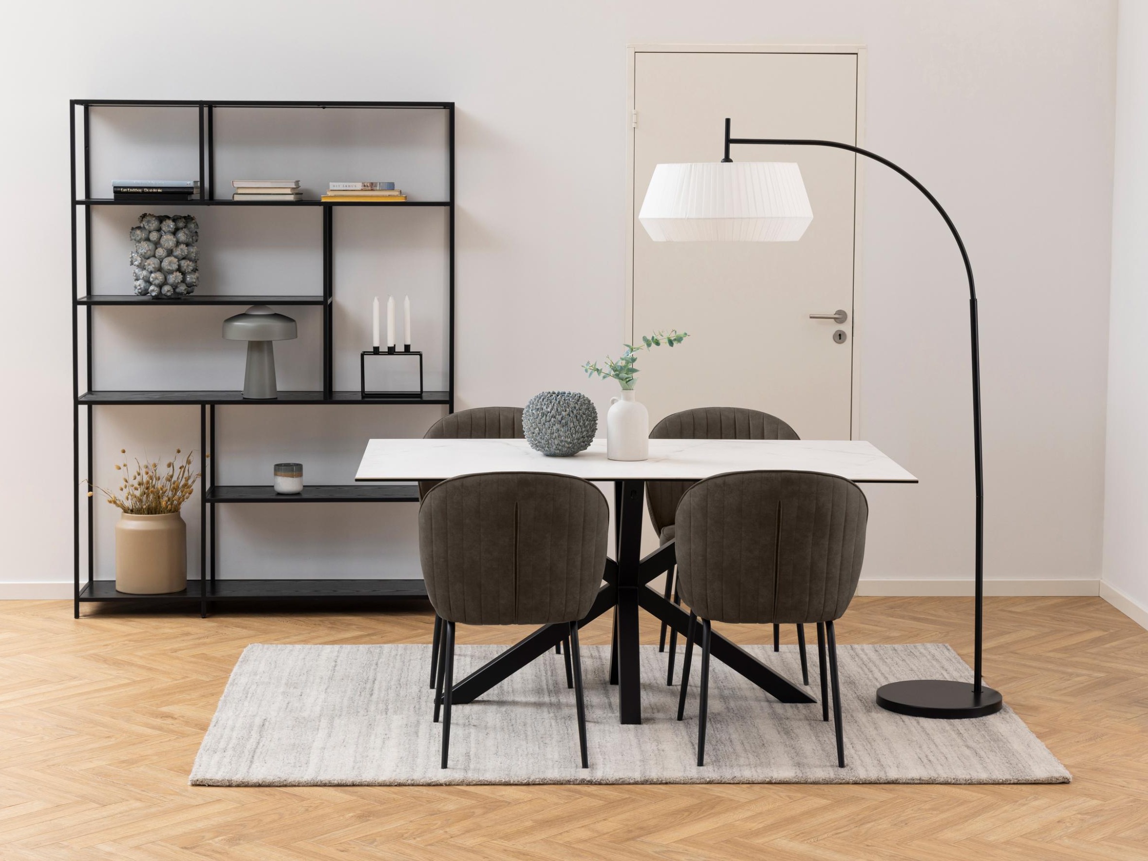 Table Norsica 446 (Blanc + Noir)