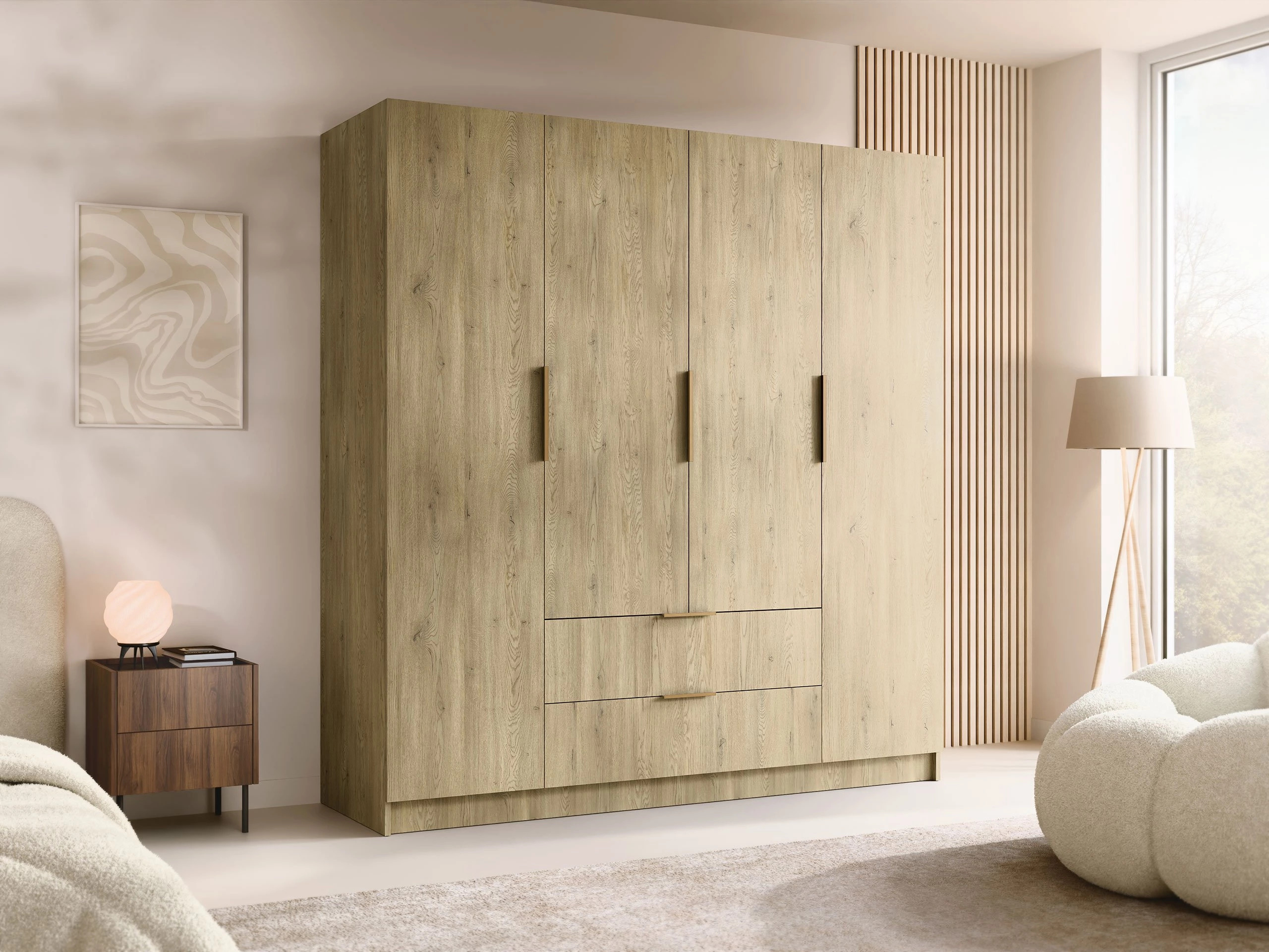 Armoire Closico Cadron I (Chêne)