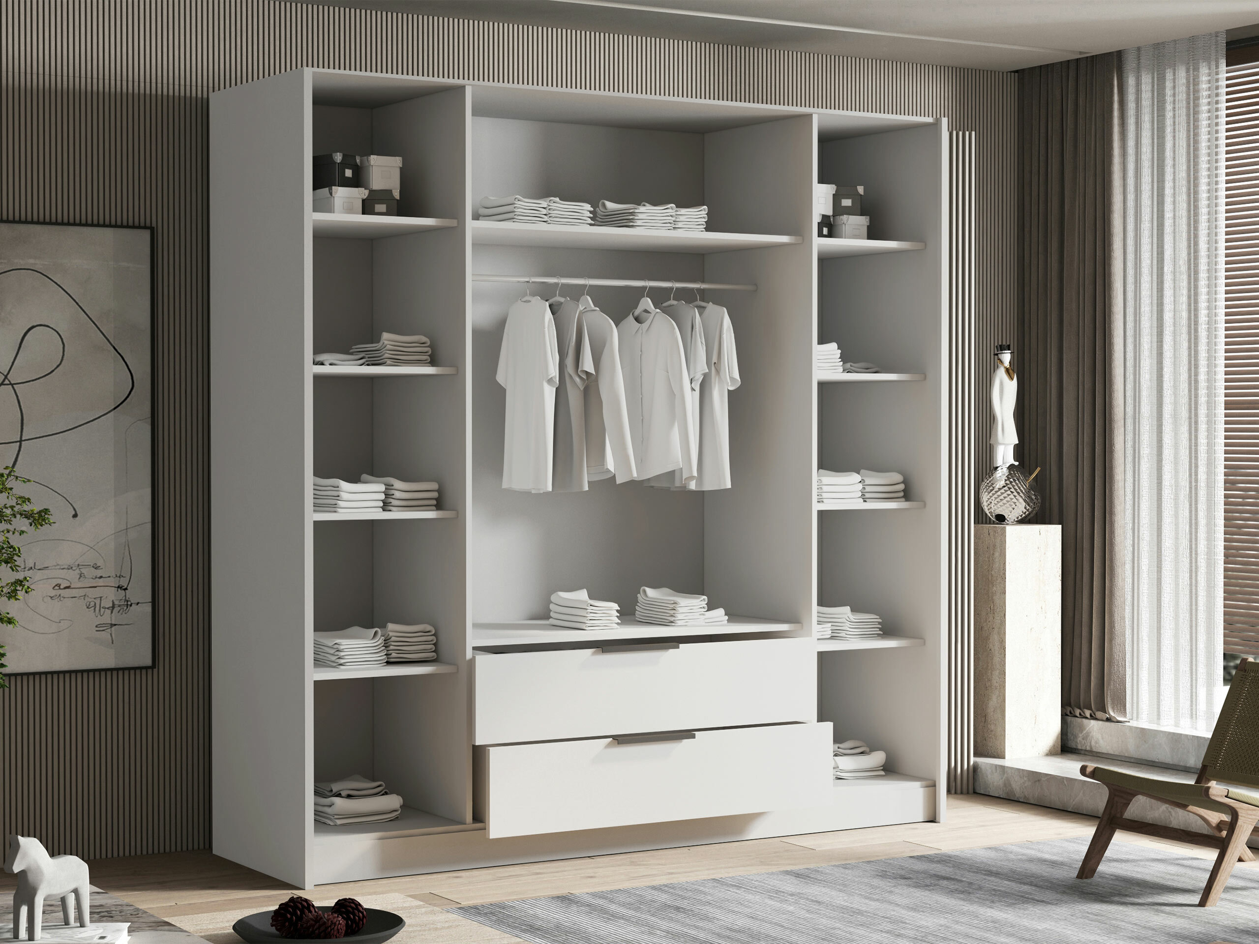 Armoire Closico Cadron I (Noyer)