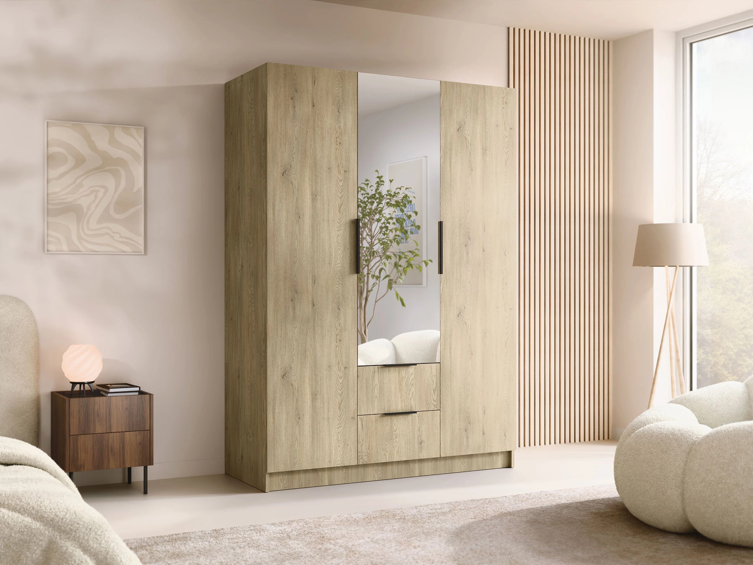 Armoire Closico Calvron II (Chêne)
