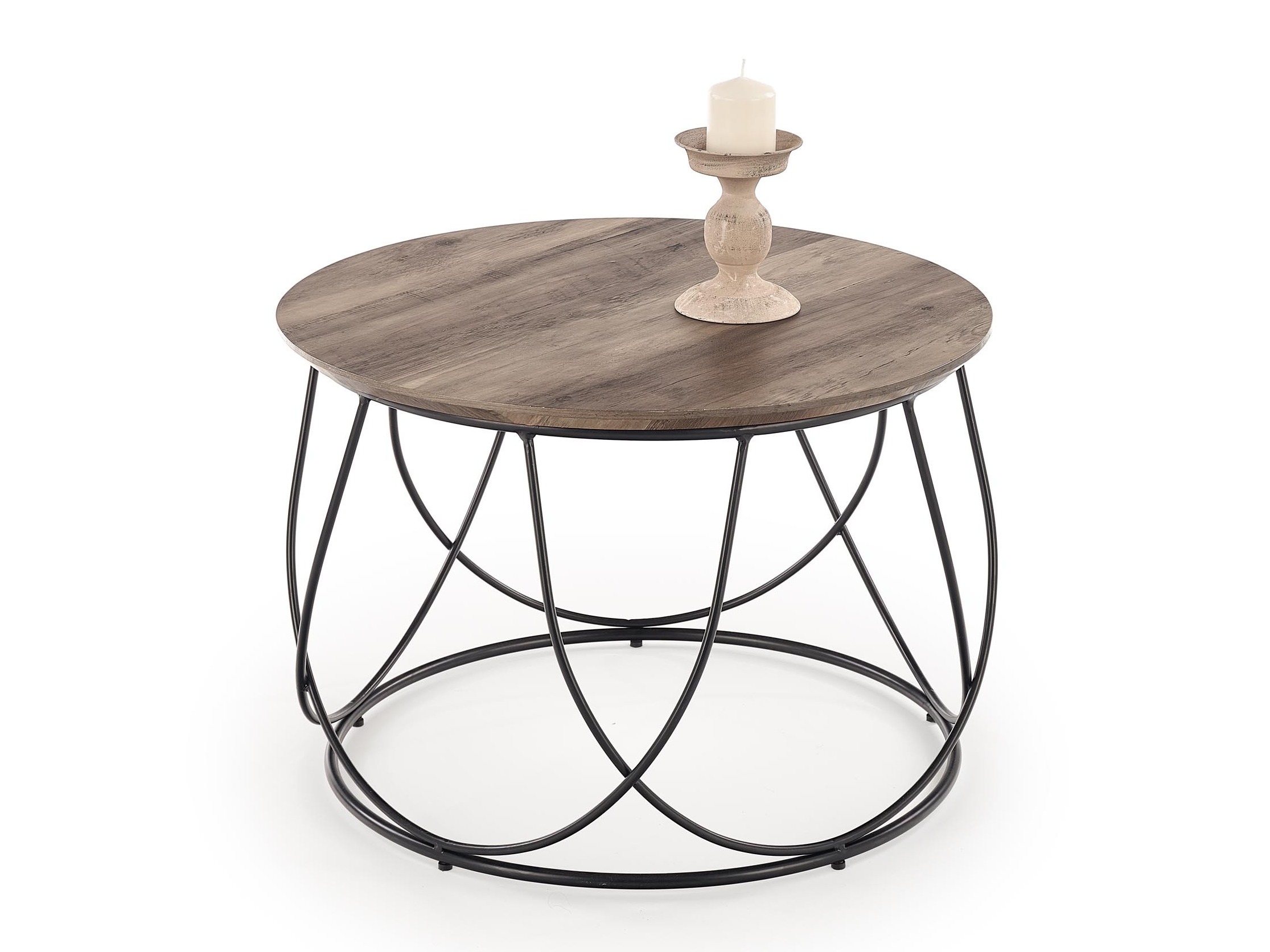 Table basse Houston 689 (Noix + Noir)