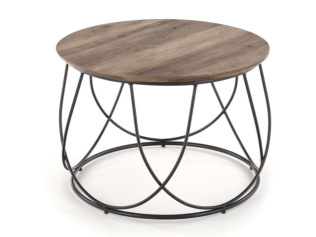 Table basse Houston 689 (Noix + Noir)