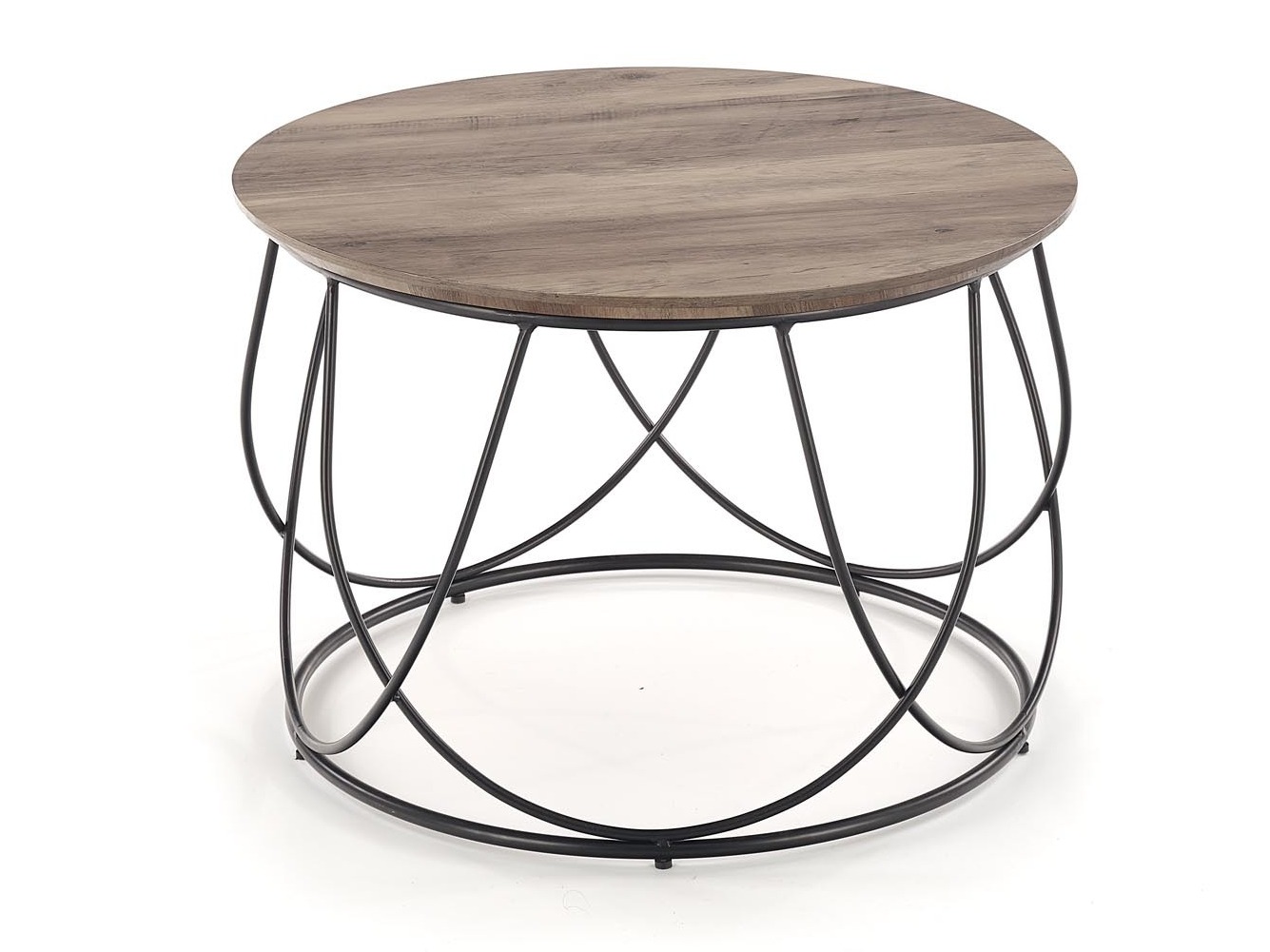 Table basse Houston 689 (Noix + Noir)