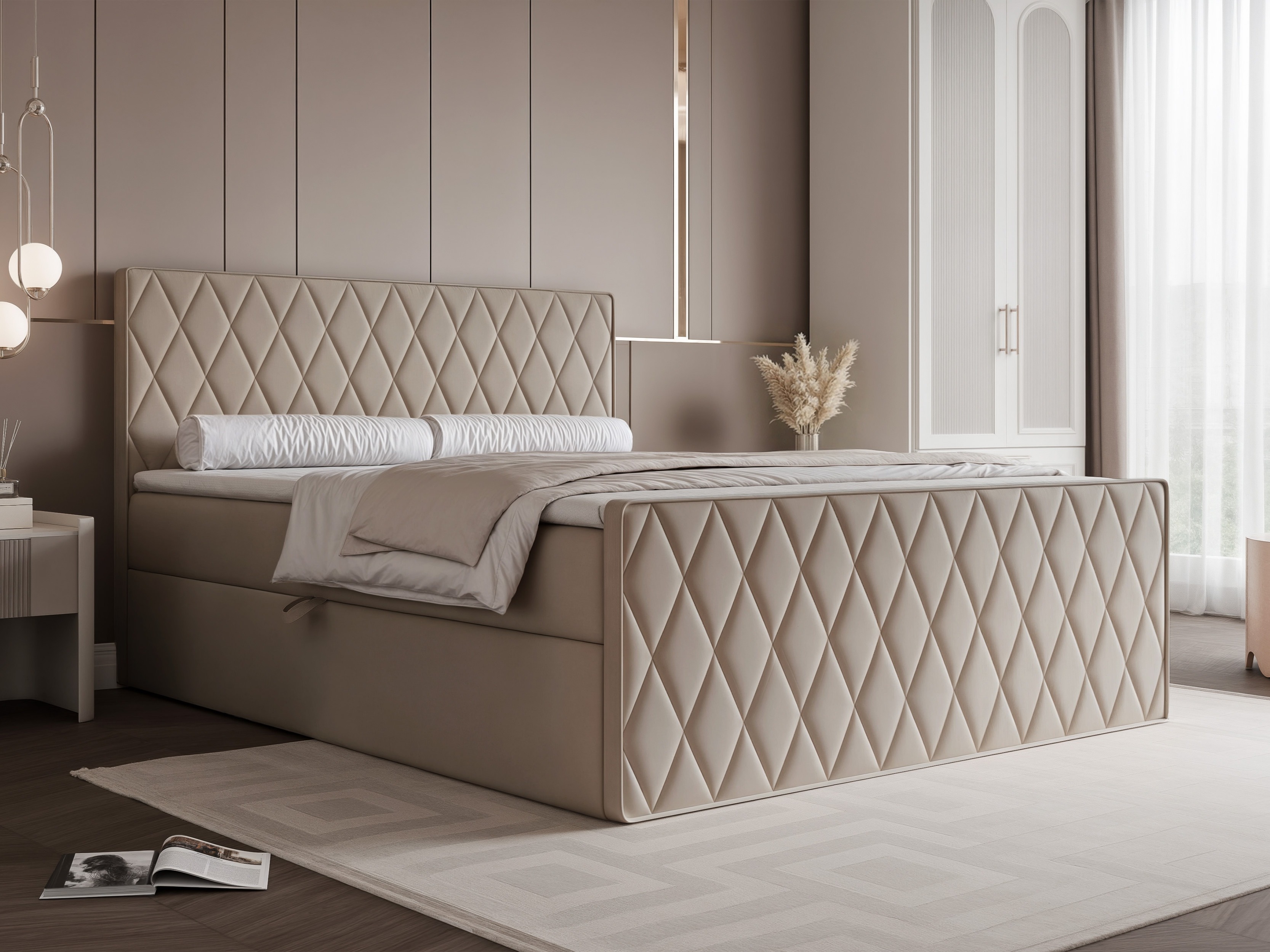 Lit boxspring Martinez 129 (Magic Velvet 2210)