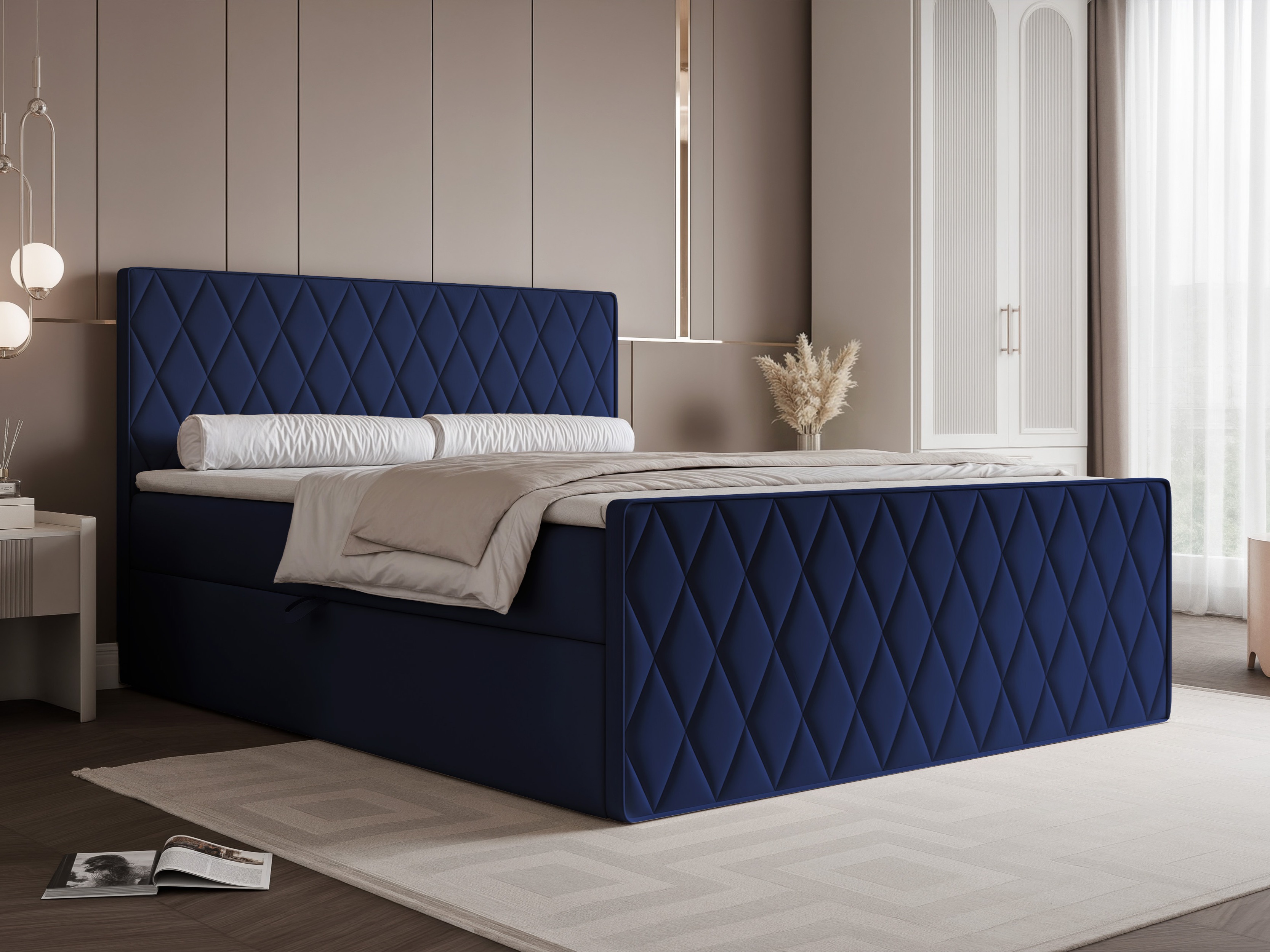 Lit boxspring Martinez 129 (Magic Velvet 2216)
