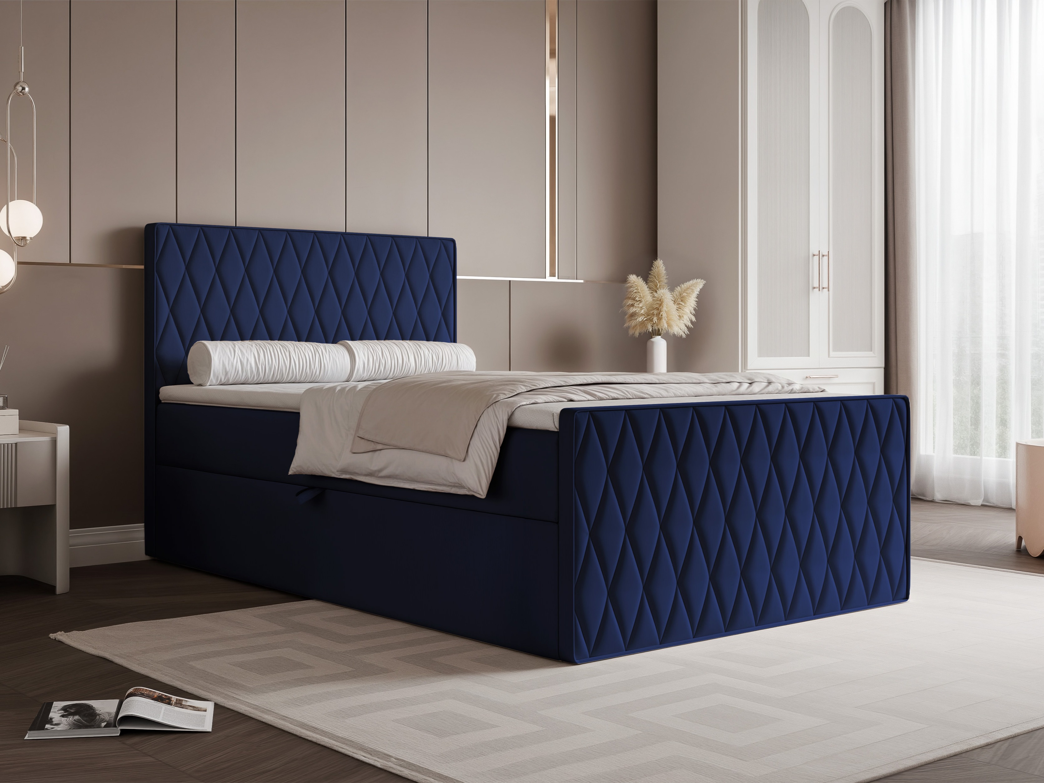 Lit boxspring Martinez 129 (Magic Velvet 2216)