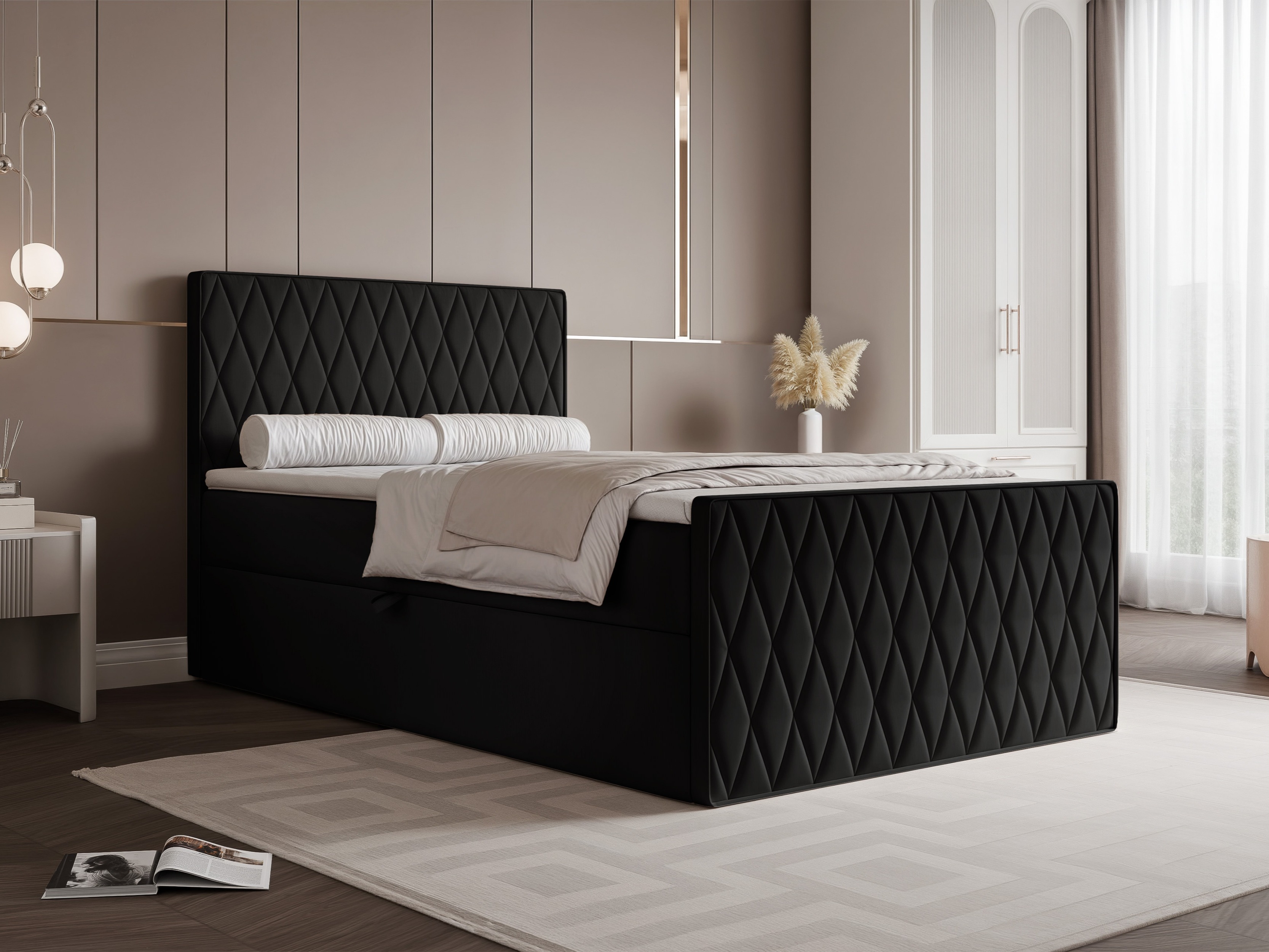 Lit boxspring Martinez 129 (Magic Velvet 2219)