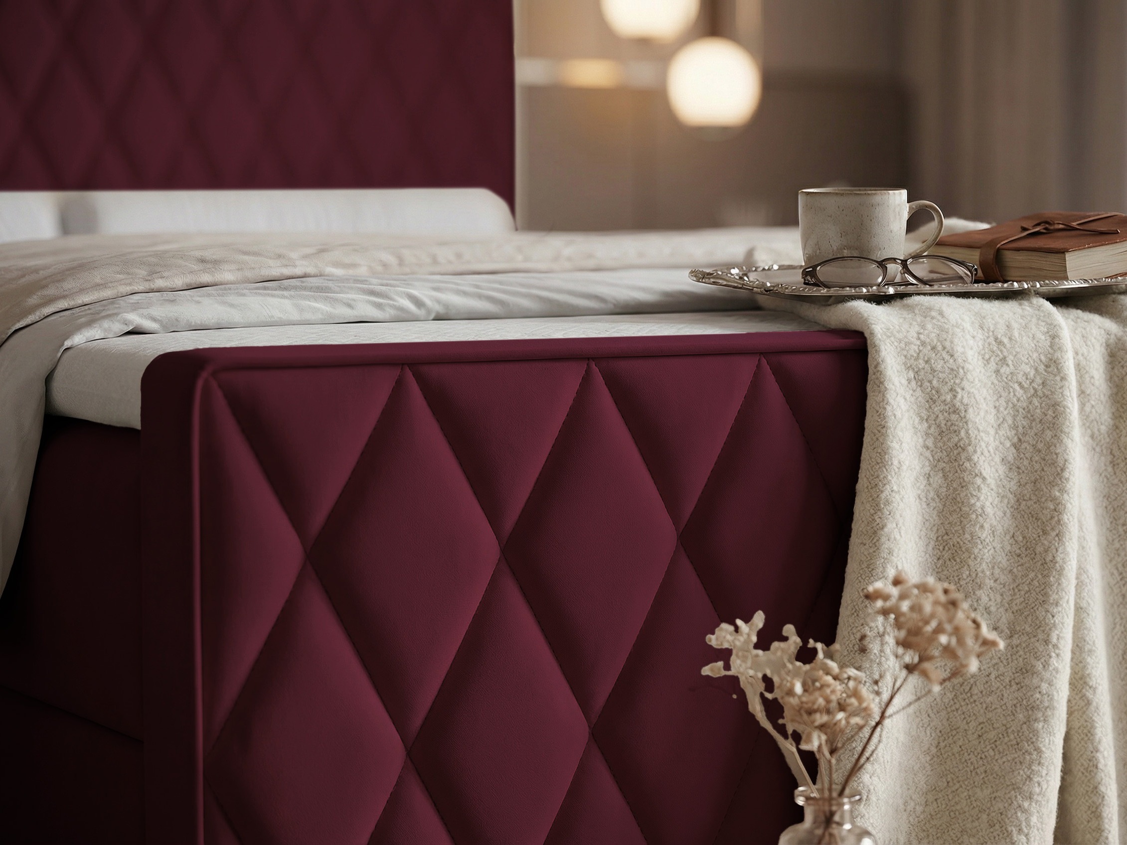 Lit boxspring Martinez 129 (Magic Velvet 2229)