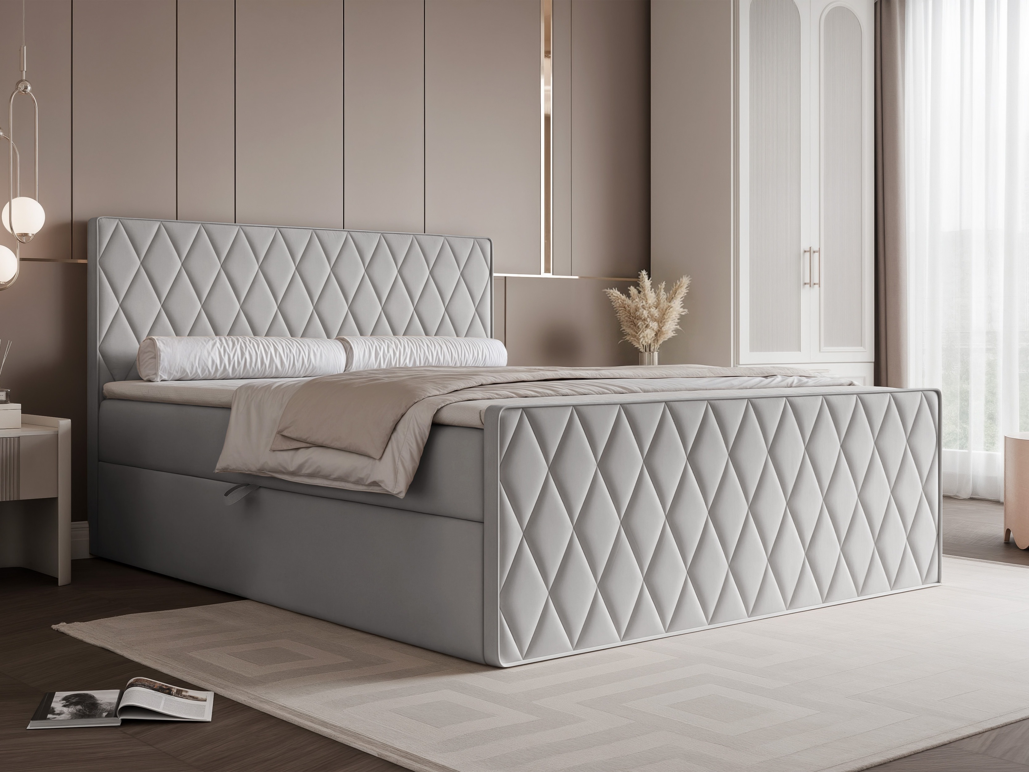 Lit boxspring Martinez 129 (Magic Velvet 2240)