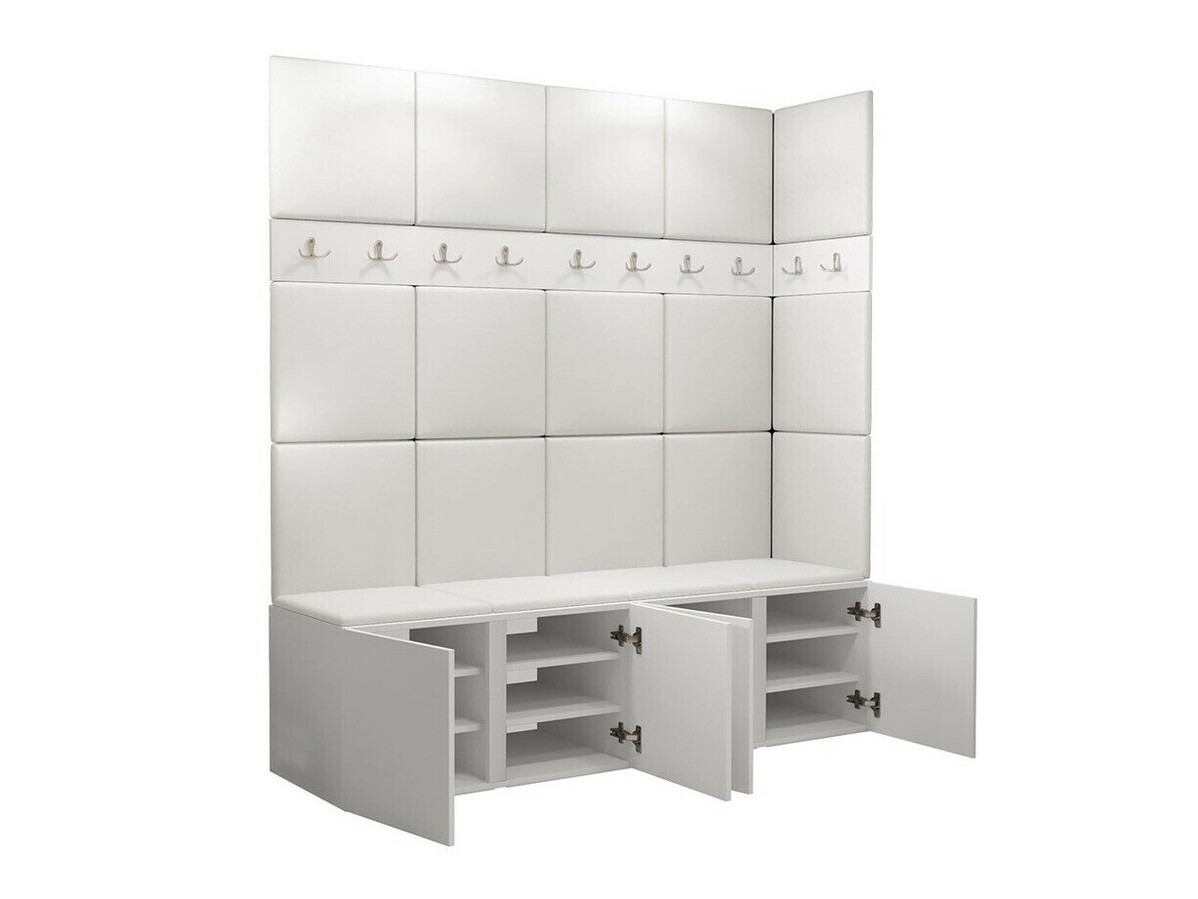Meuble d'entrée Pinis II (Faux cuir Soft 017)