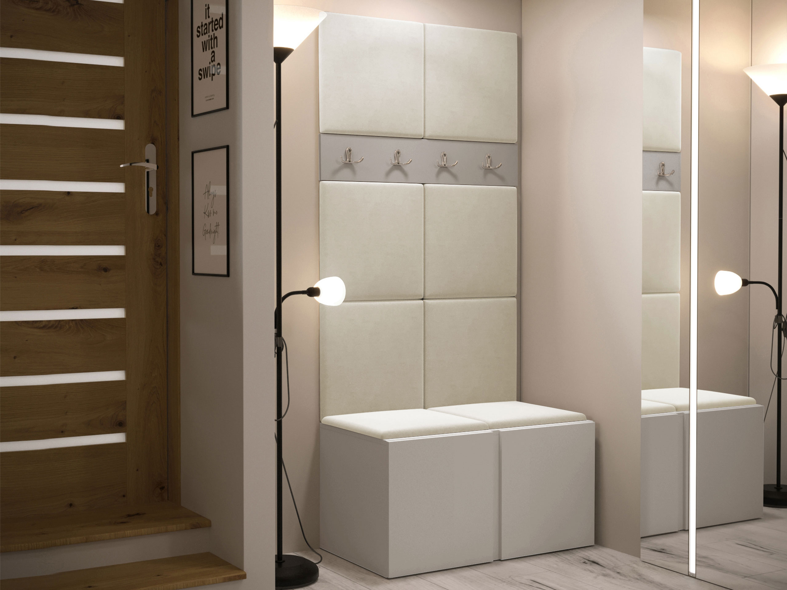 Meuble d'entrée Hartford 267 (Cachemire)