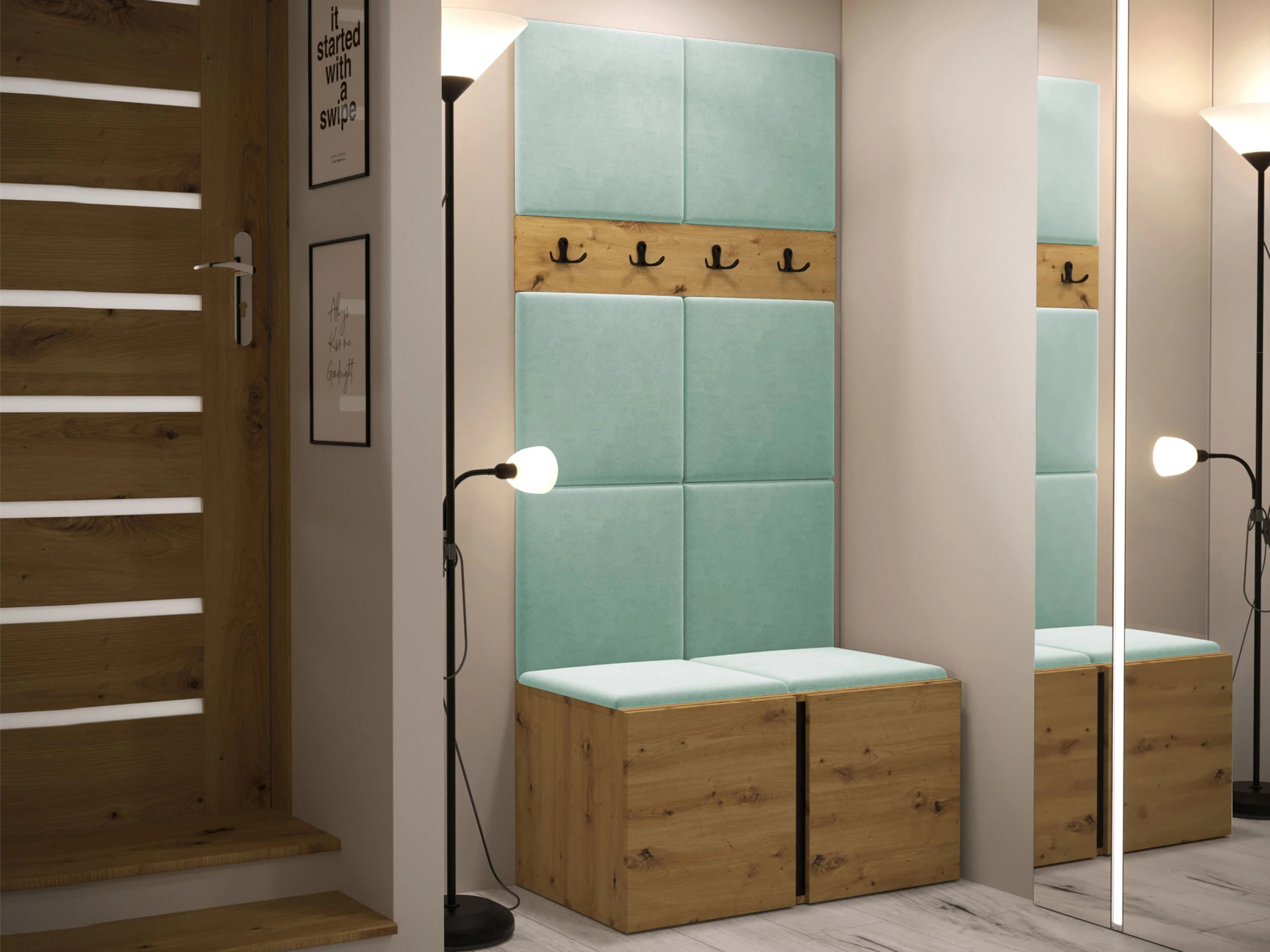 Meuble d'entrée Hartford 267 (Chêne Artisan)