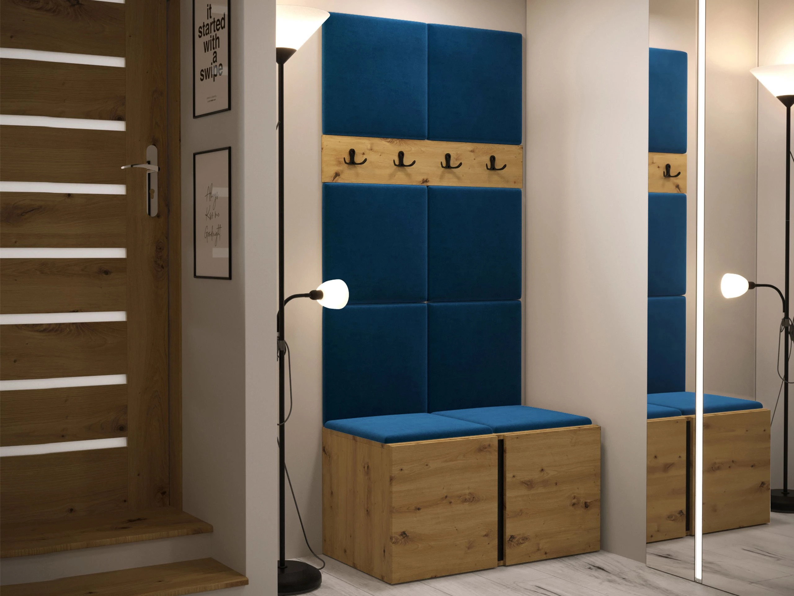 Meuble d'entrée Hartford 267 (Chêne Artisan)