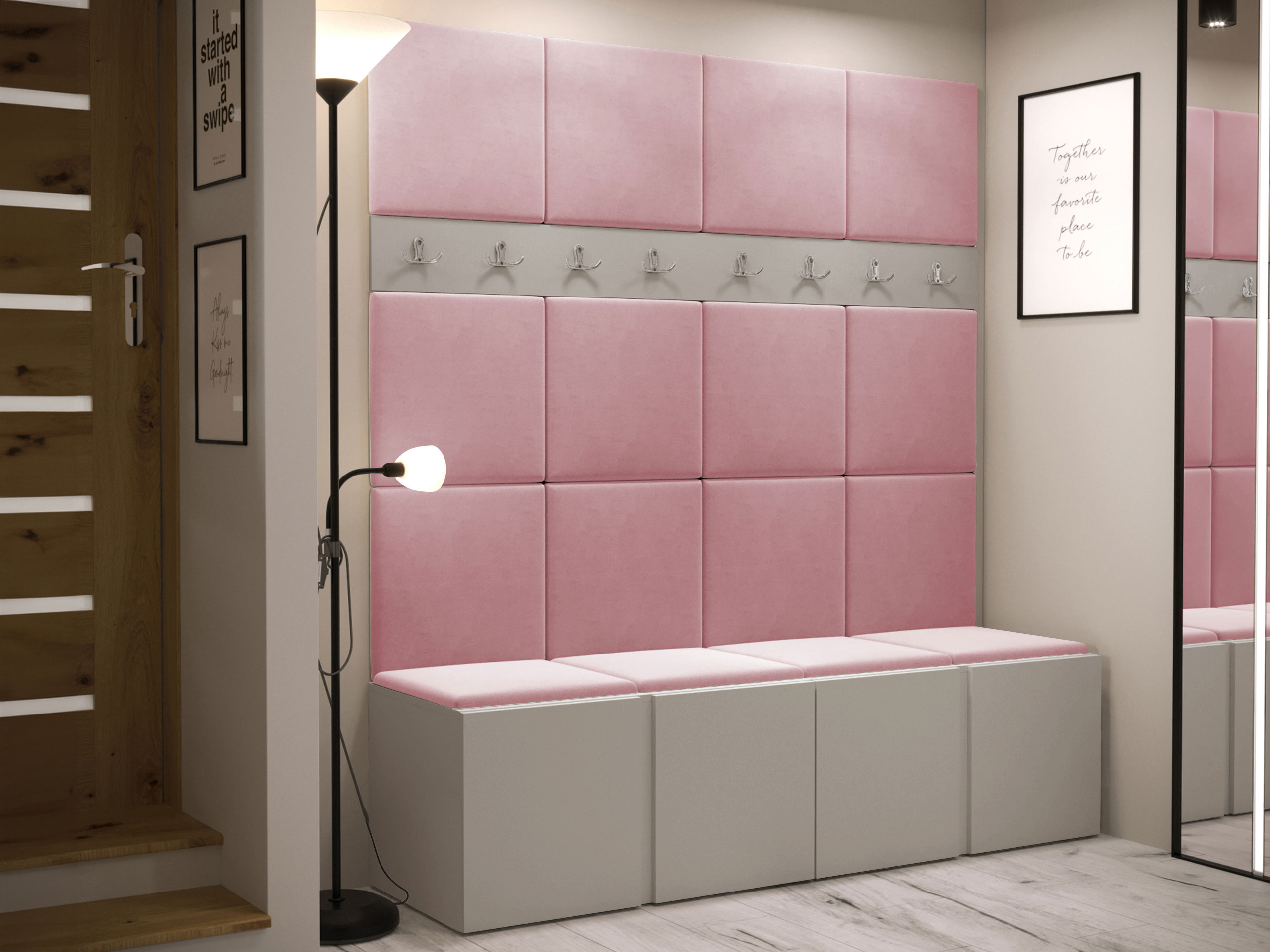 Meuble d'entrée Hartford 268 (Cachemire)