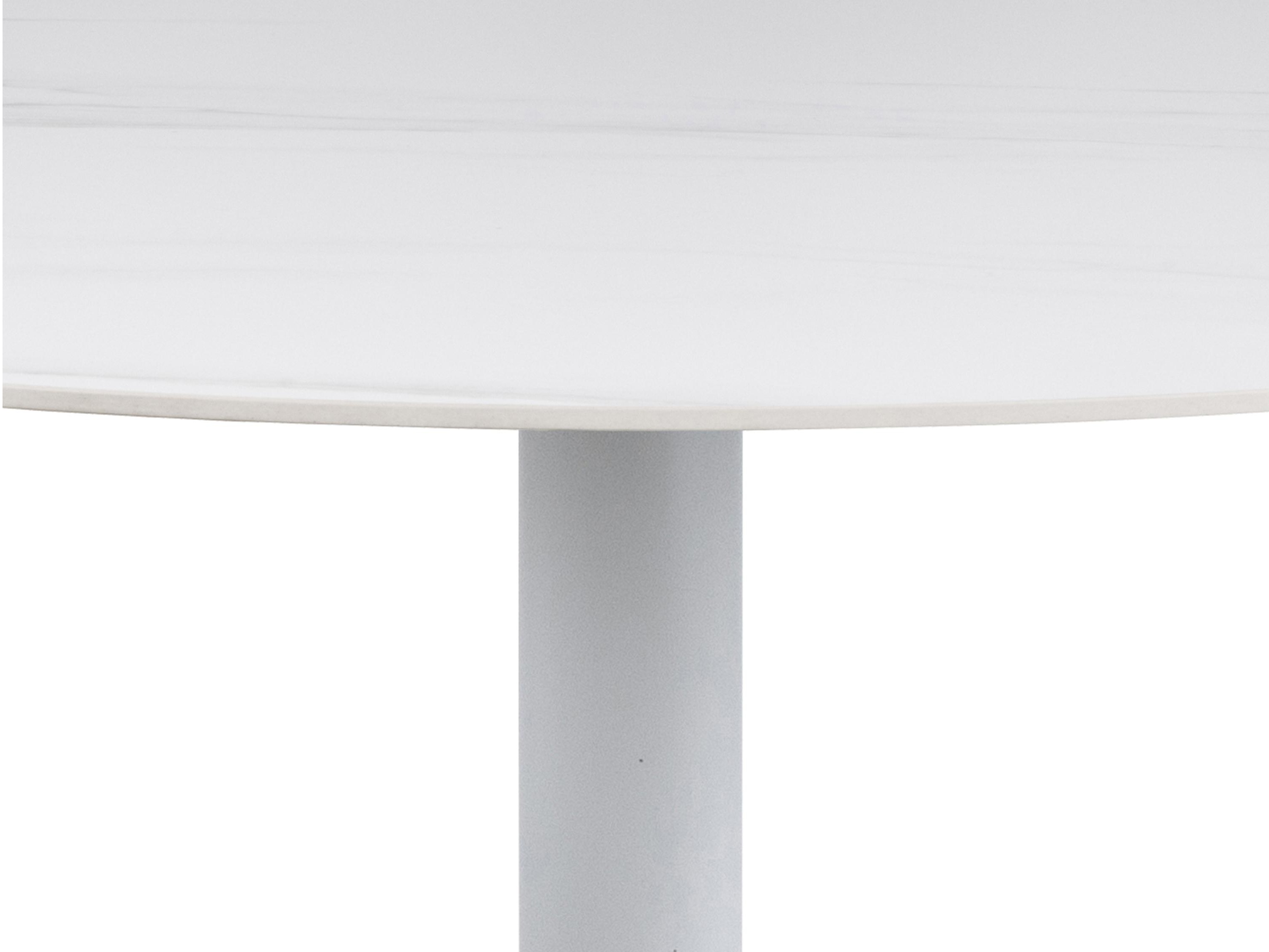 Table de bar Norsica 863 (Marbre blanc)