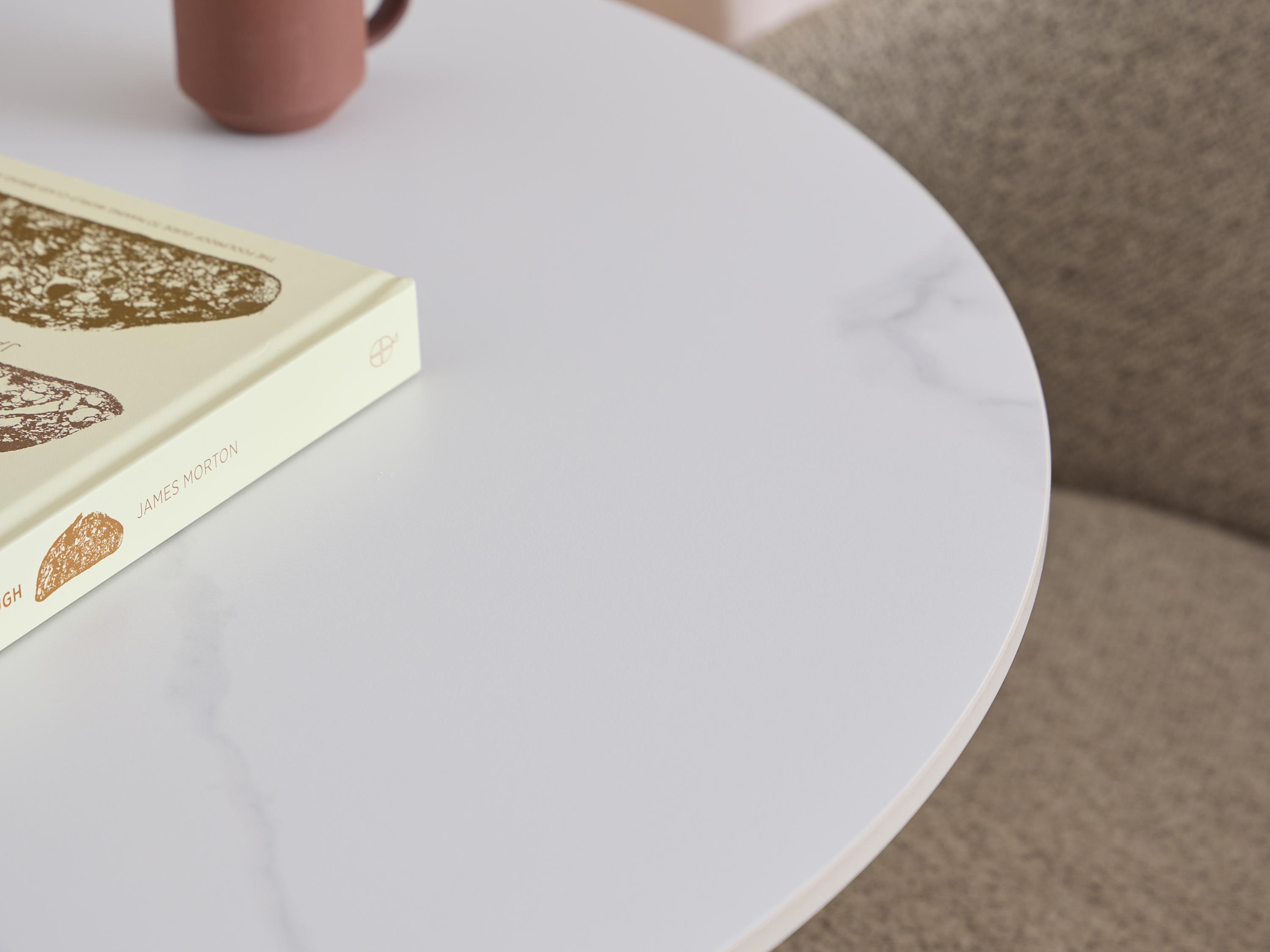 Table de bar Norsica 863 (Marbre blanc)