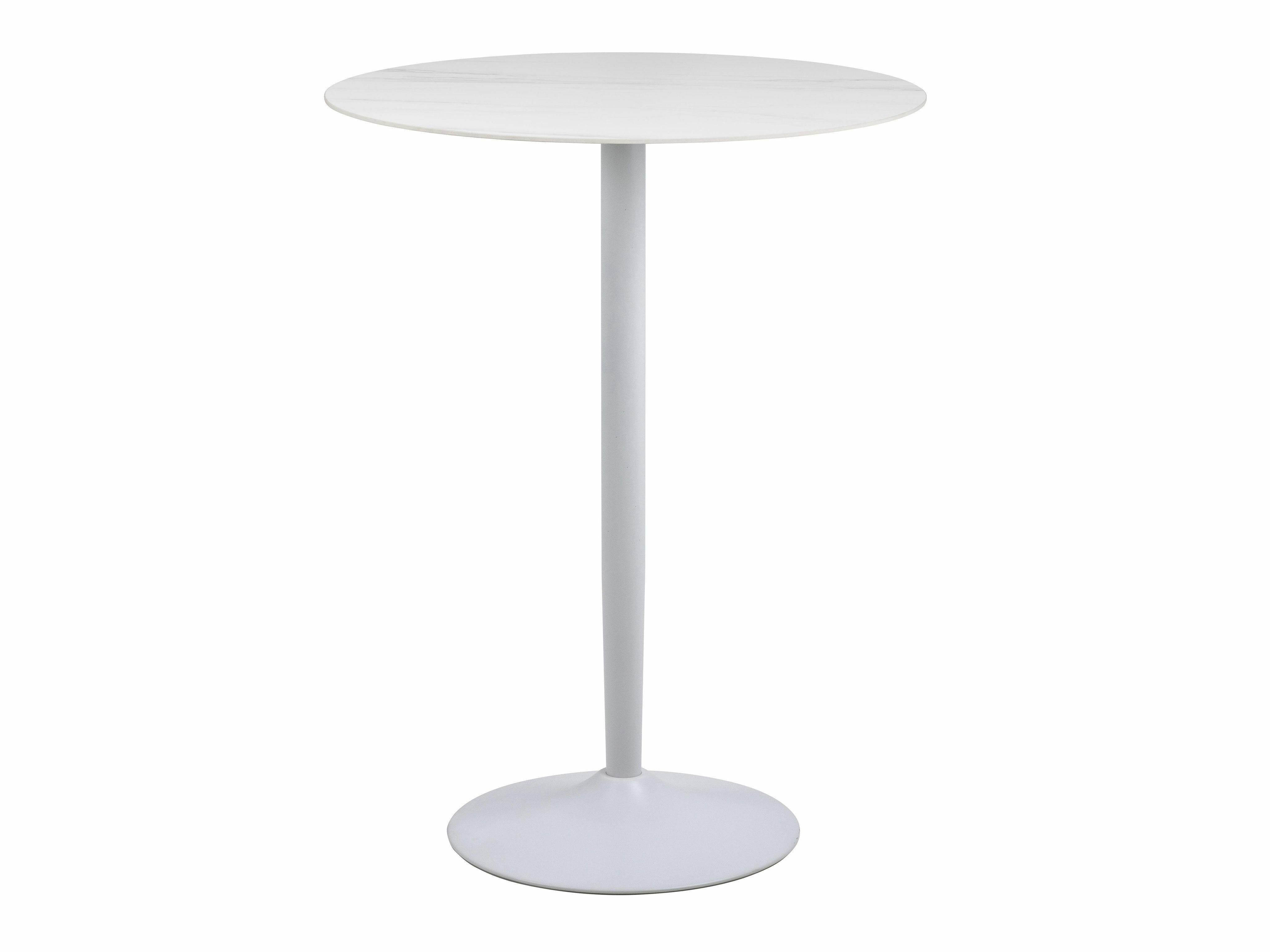 Table de bar Norsica 863 (Marbre blanc)