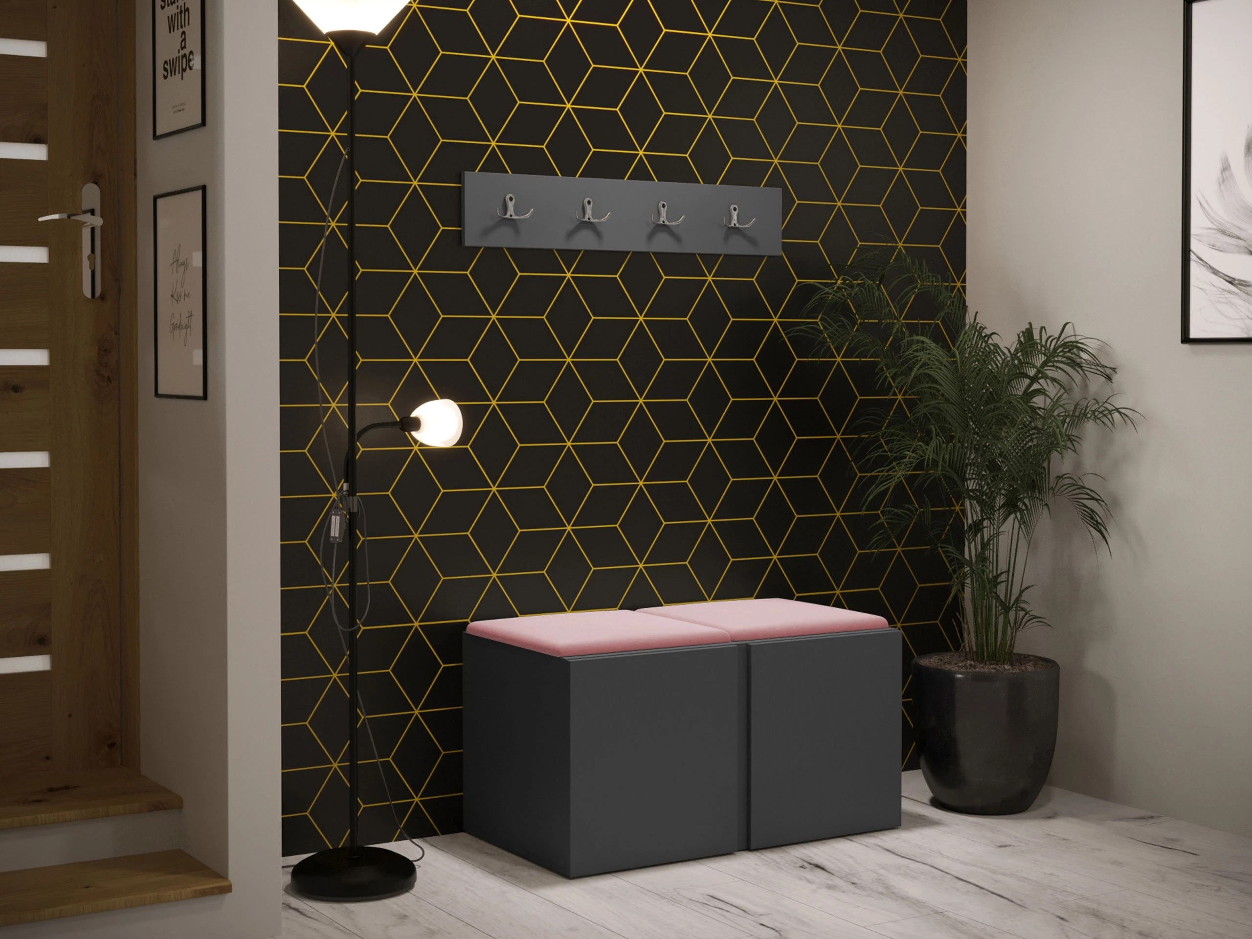 Meuble d'entrée Pinis VI (Manila 09)