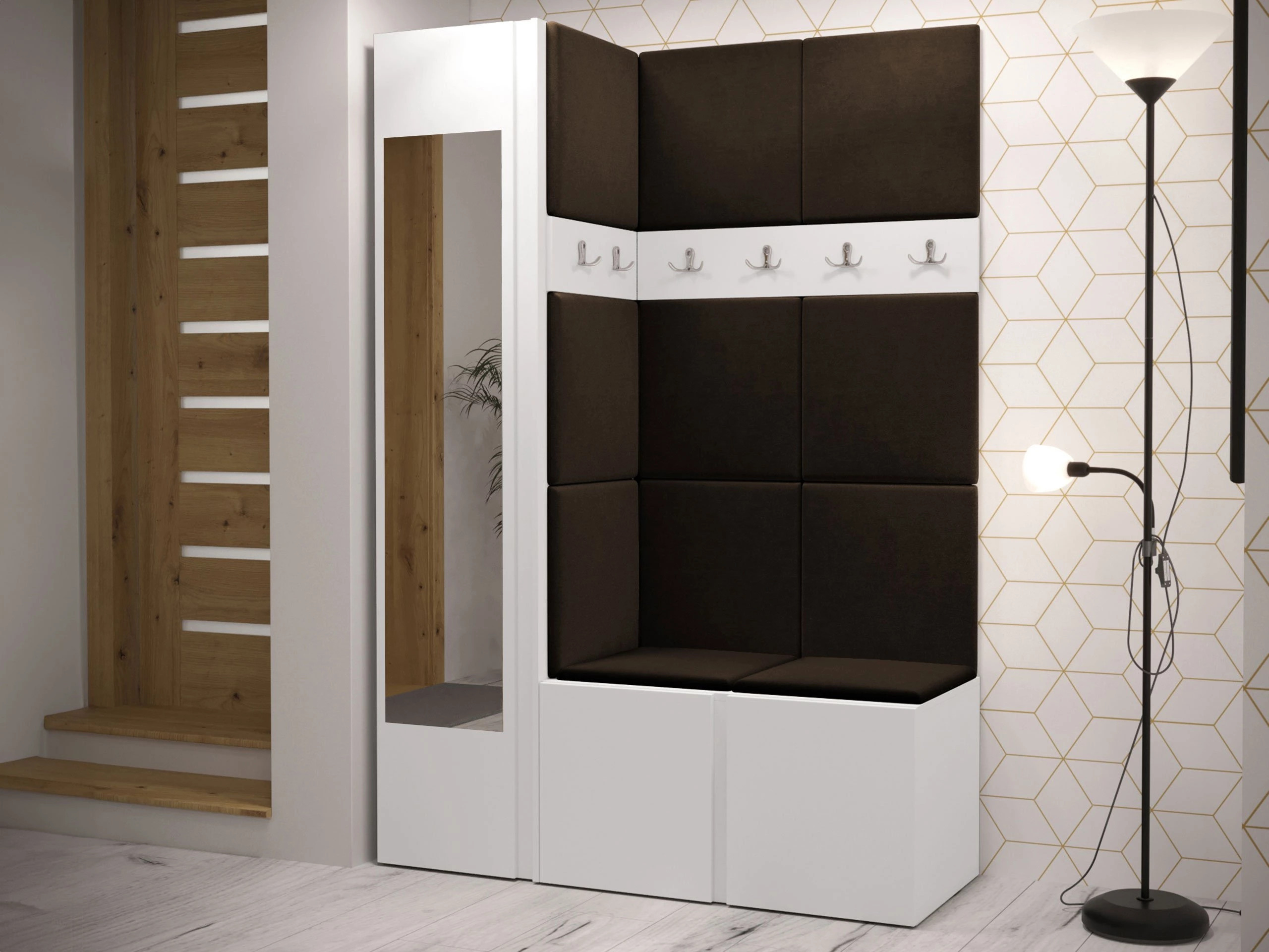 Meuble d'entrée Hartford 277 (Blanc)