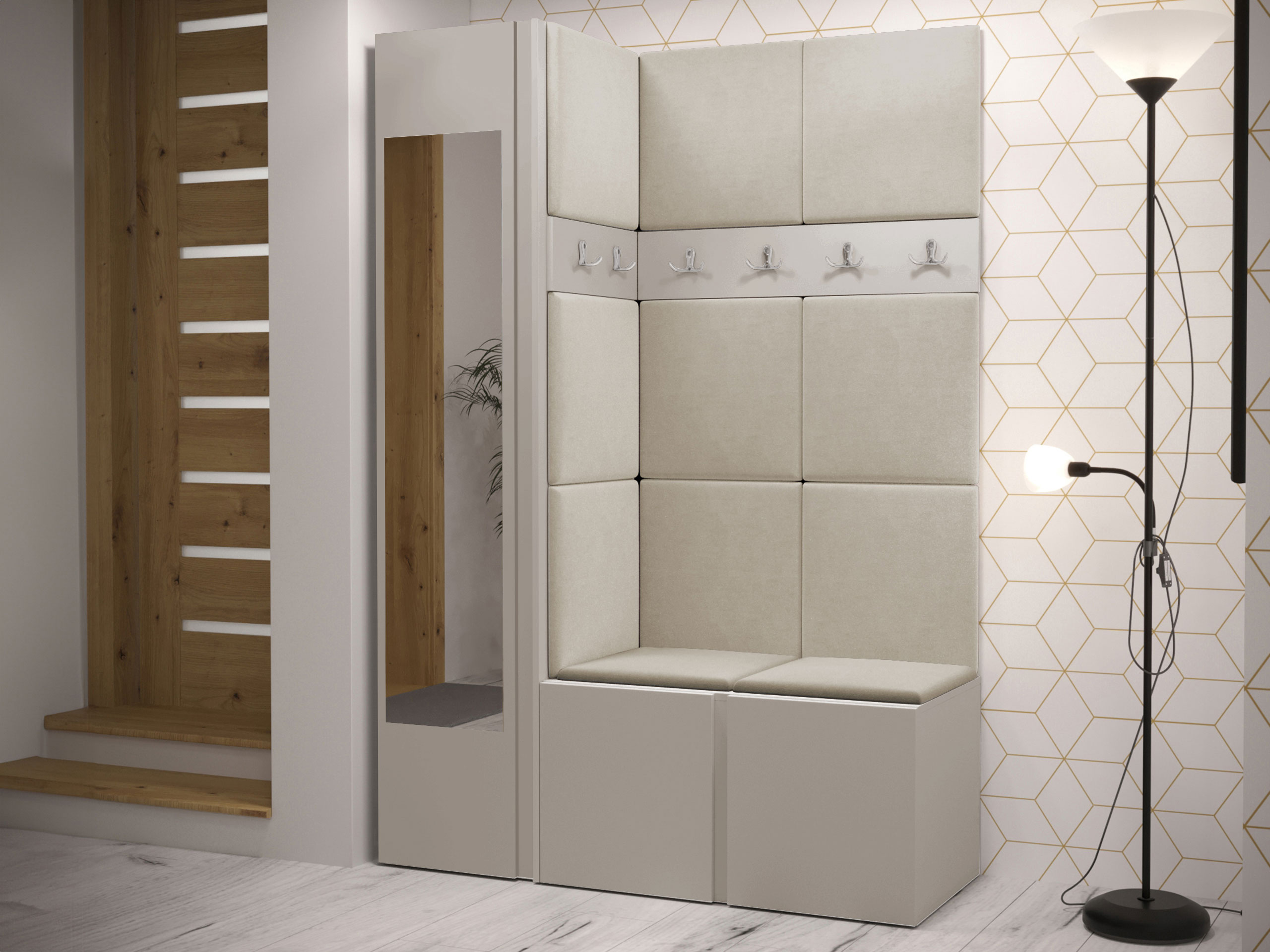 Meuble d'entrée Hartford 277 (Cachemire)