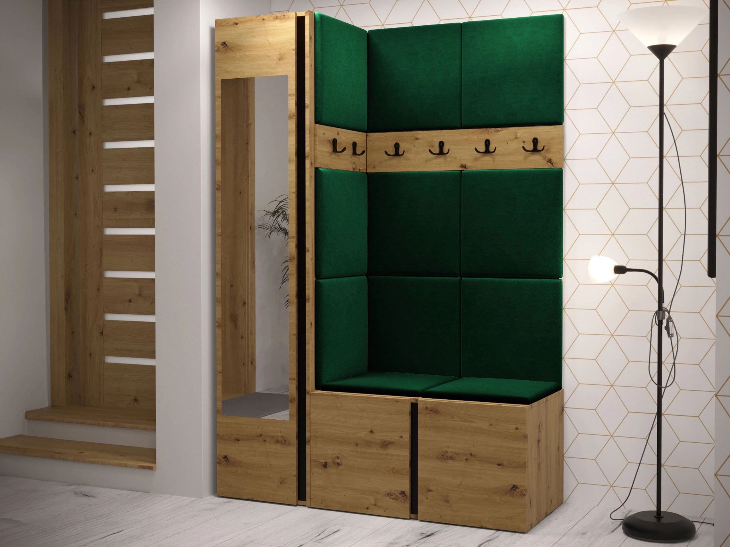 Meuble d'entrée Hartford 277 (Manila 35)
