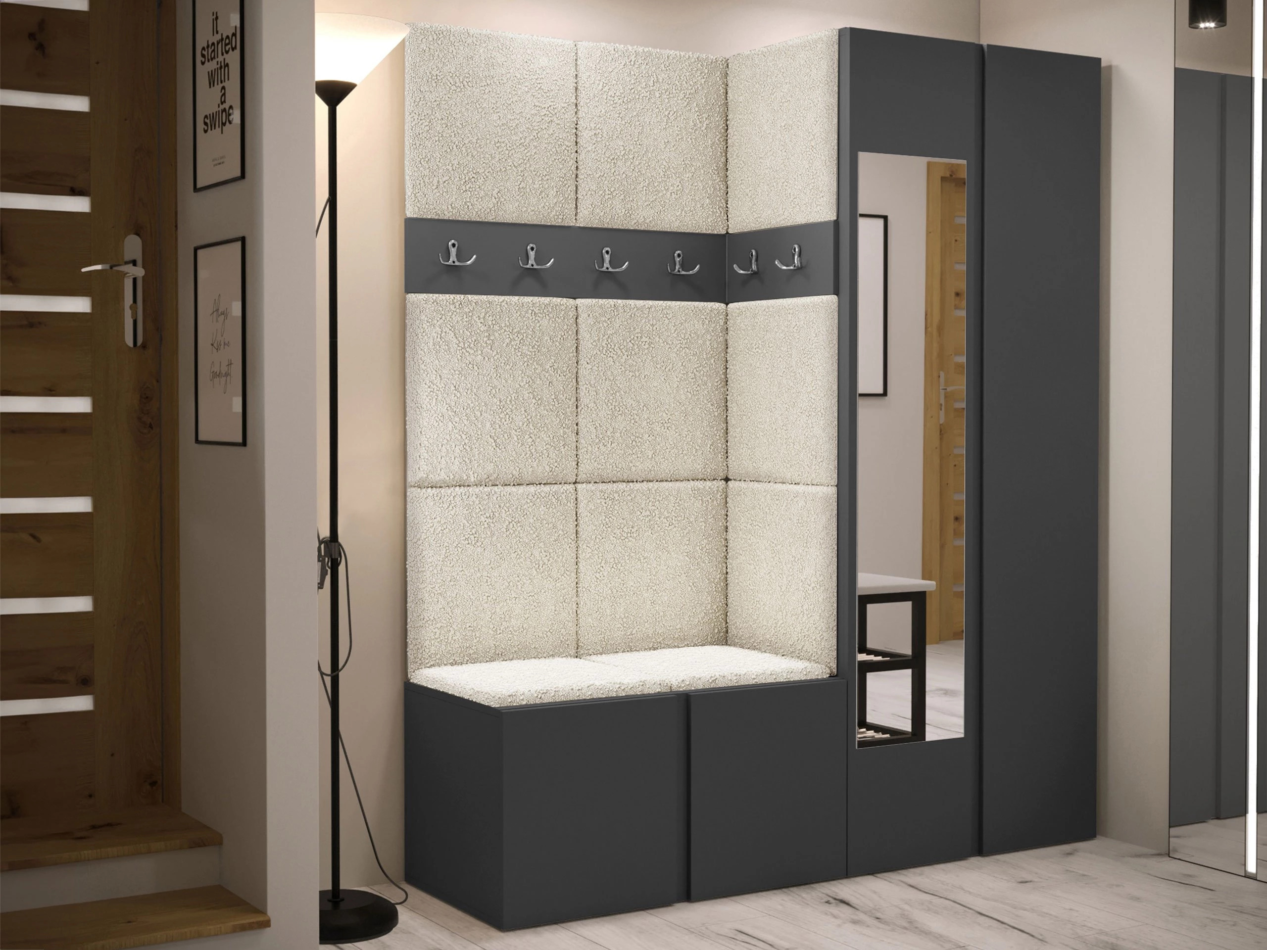 Meuble d'entrée Pinis X (Abriamo 03)