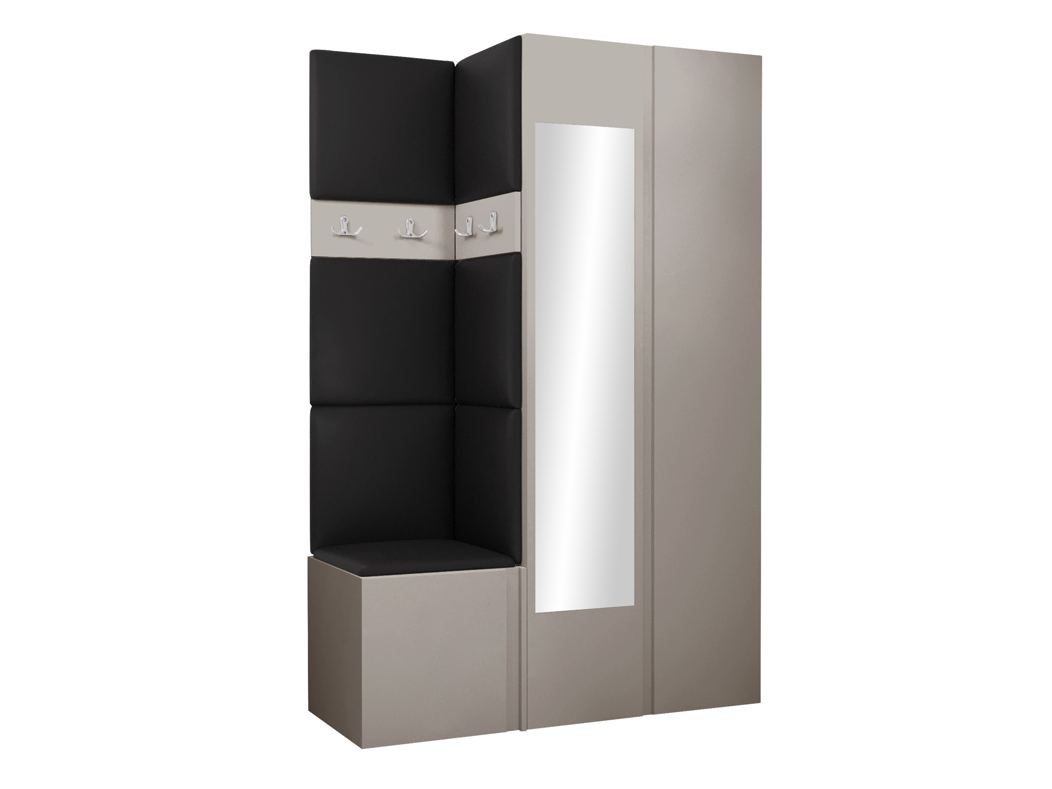 Meuble d'entrée Pinis XXVI (Faux cuir Soft 011)
