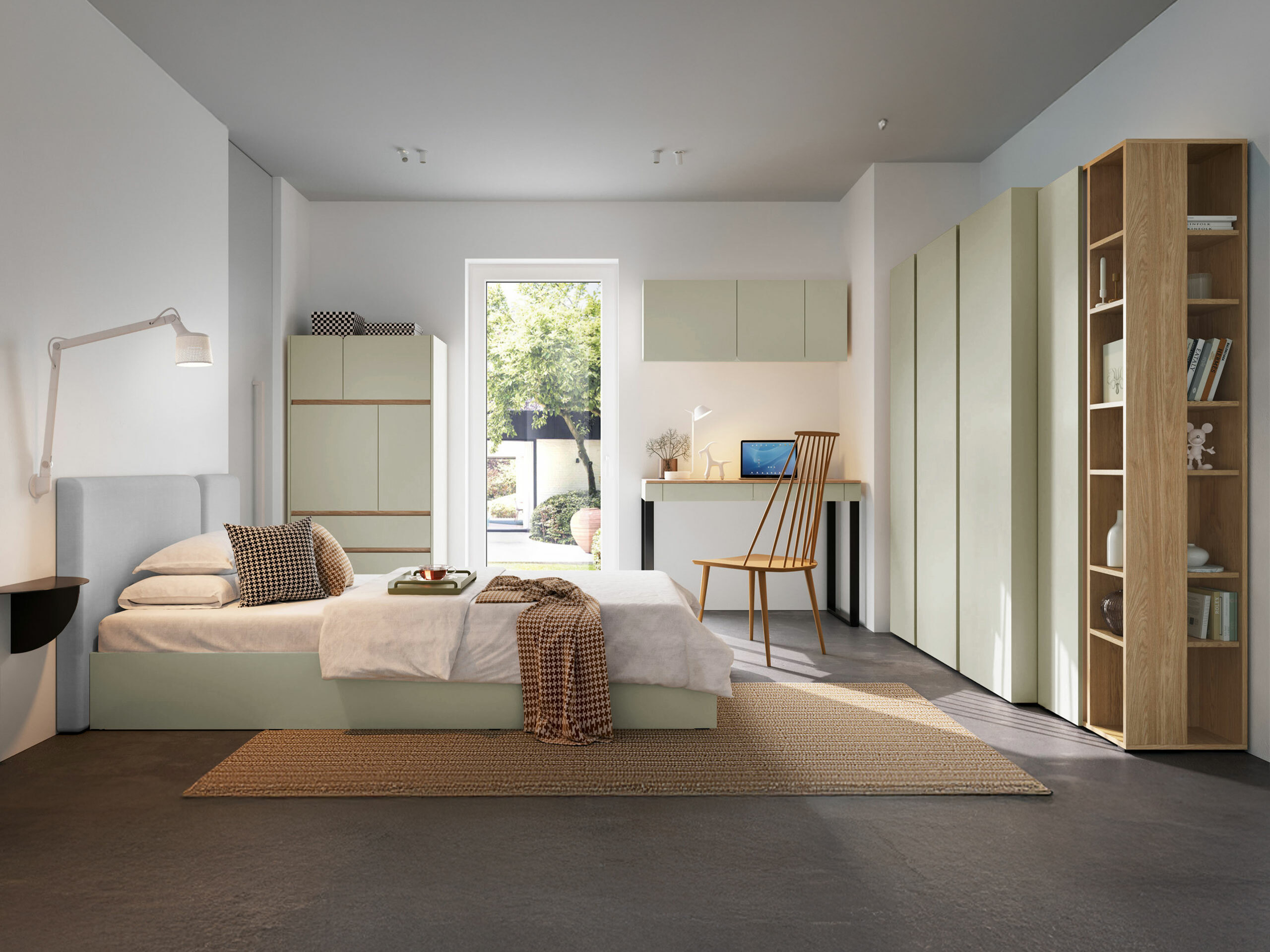 Bureau Fiosono 109 (Eucalyptus + Chêne)